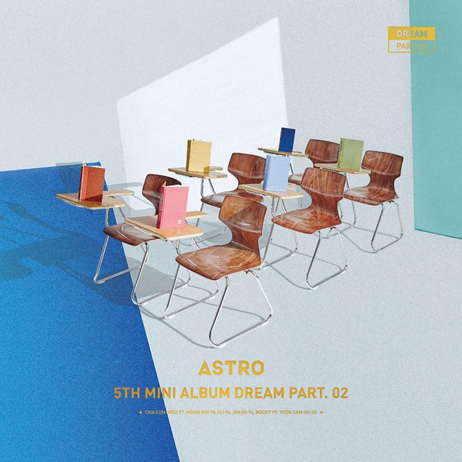 ASTRO 5TH MINI ALBUM 'DREAM PART.02' - K-Pop Music CD with Photobook & Poster | Perfect for K-Pop Fans, Collectors & Gift Giving