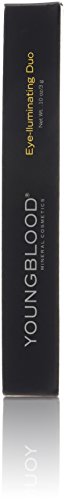 Youngblood Eye-Illuminating Duo Pencil - Matte Finish, 3g | Waterproof & Long-Lasting Eyeliner for Natural or Dramatic Eye Makeup | Perfect for Daytime Office Look or Night Out Glam