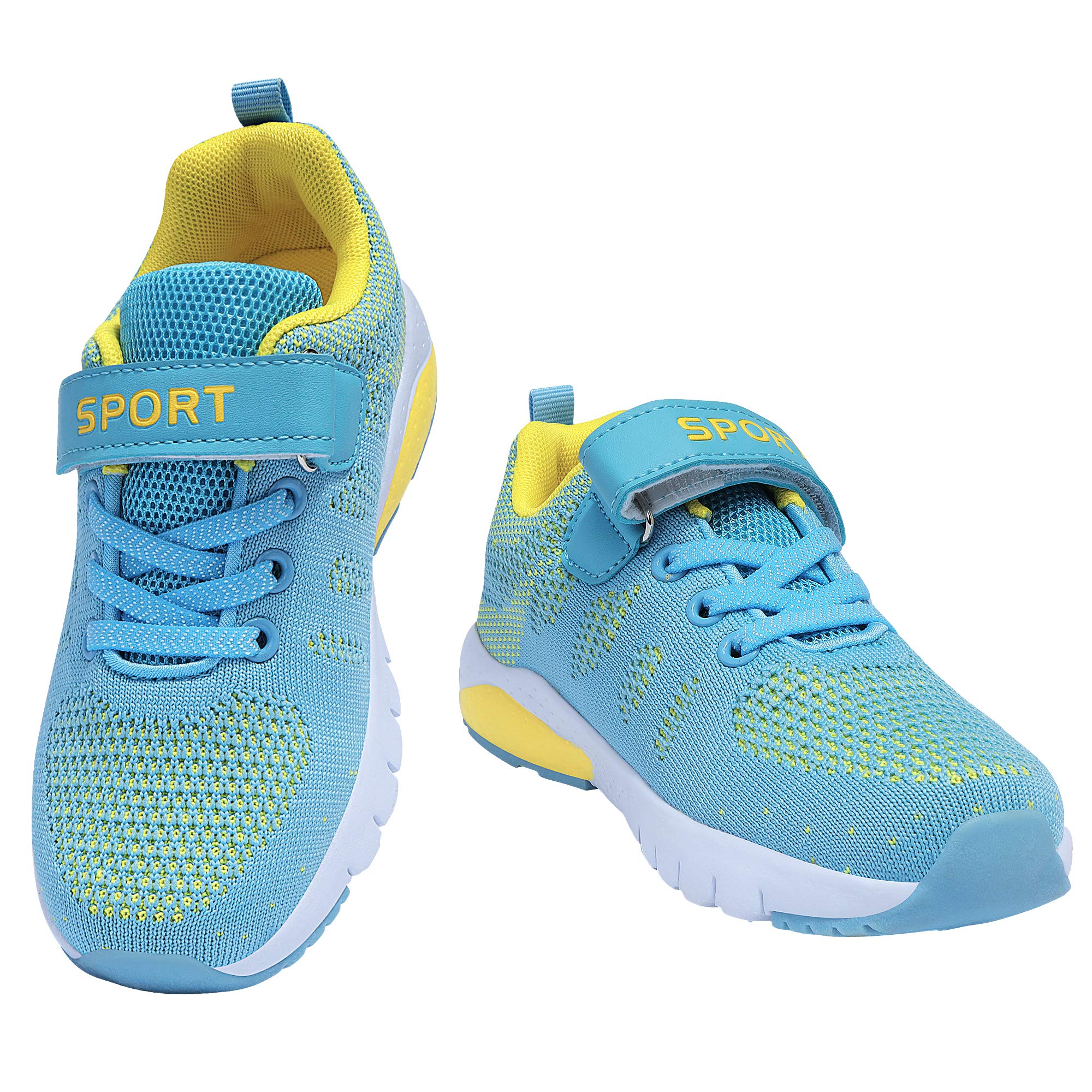 MAYZERO Kids Tennis Shoes - Breathable Lightweight Running & Walking Sneakers for Boys and Girls - Perfect for School, Sports, and Outdoor Activities
