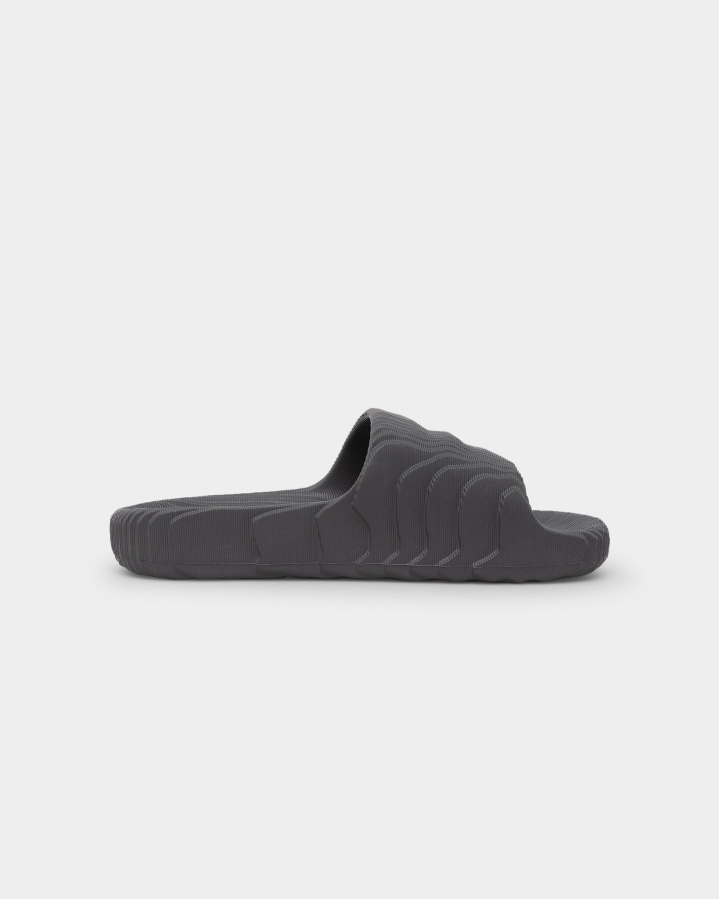 Adidas Adilette 22 Slides - Grey Five/Grey - Comfortable Men's & Women's Shower Sandals for Pool, Beach, Gym & Home Use