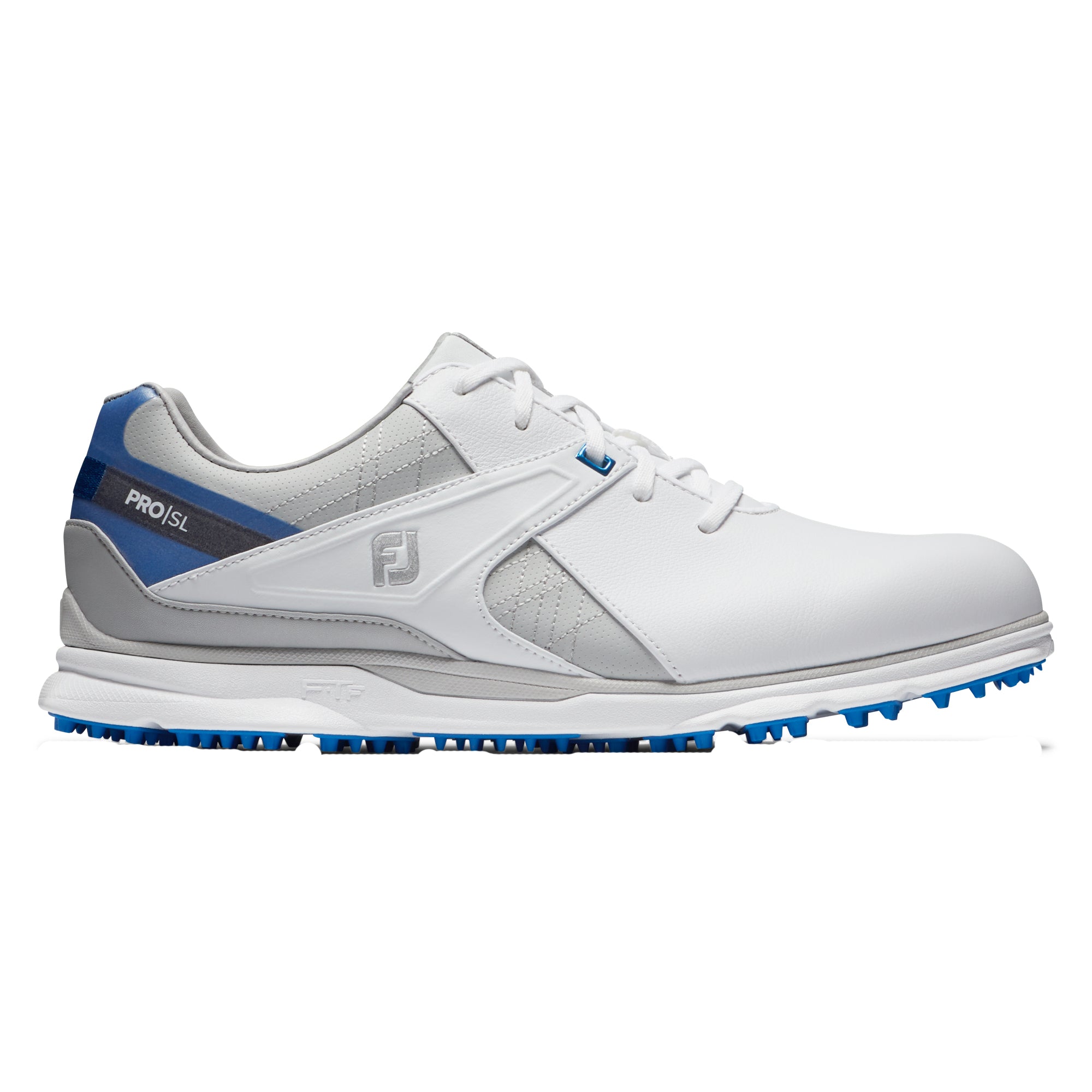 FootJoy Pro SL Men's Golf Shoes – Lightweight & Waterproof Spiked Golf Shoes for Men – Perfect for Walking the Course & Enhancing Performance