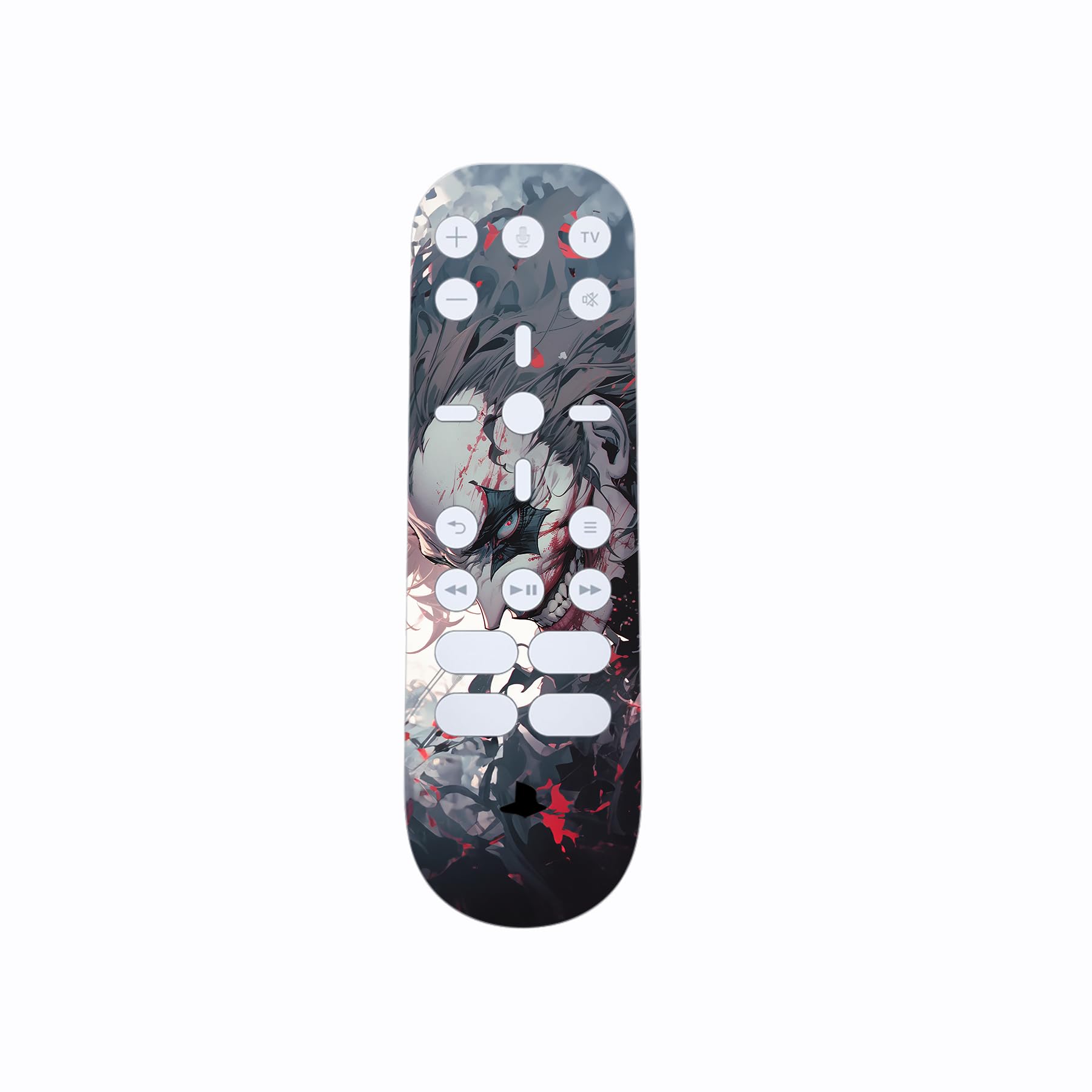 PlayVital Killing Clown Full Skin Decal Set for PS5 Console Disc Edition - Sticker Vinyl Cover for PS5 Controller, Charging Station, Headset & Media Remote - Perfect for Gaming Setup and Horror Theme Decor