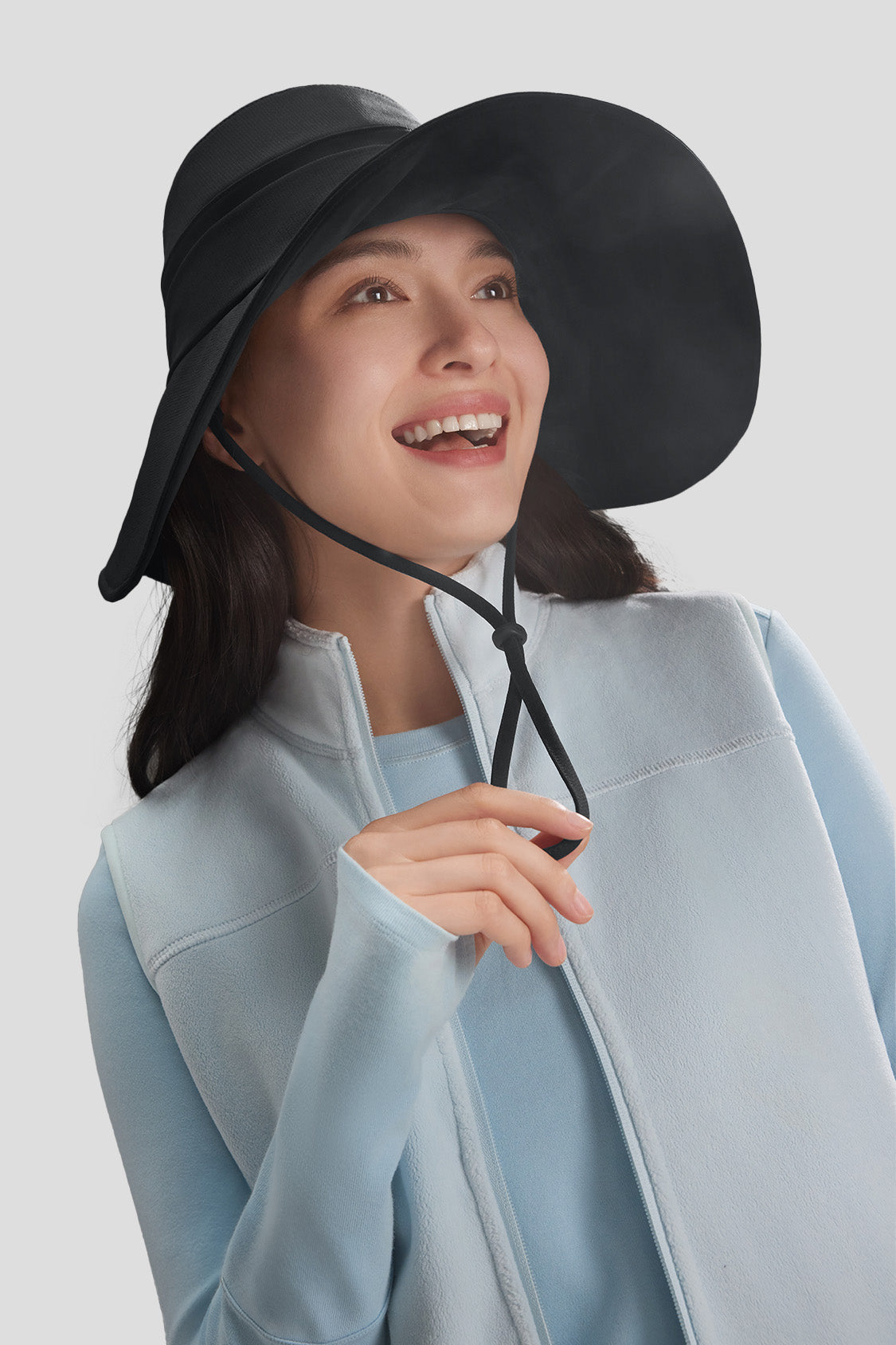 BreezeShield Women's Wide Brim Sun Hat UPF 50+ UV Protection - Perfect for Beach, Gardening & Outdoor Activities