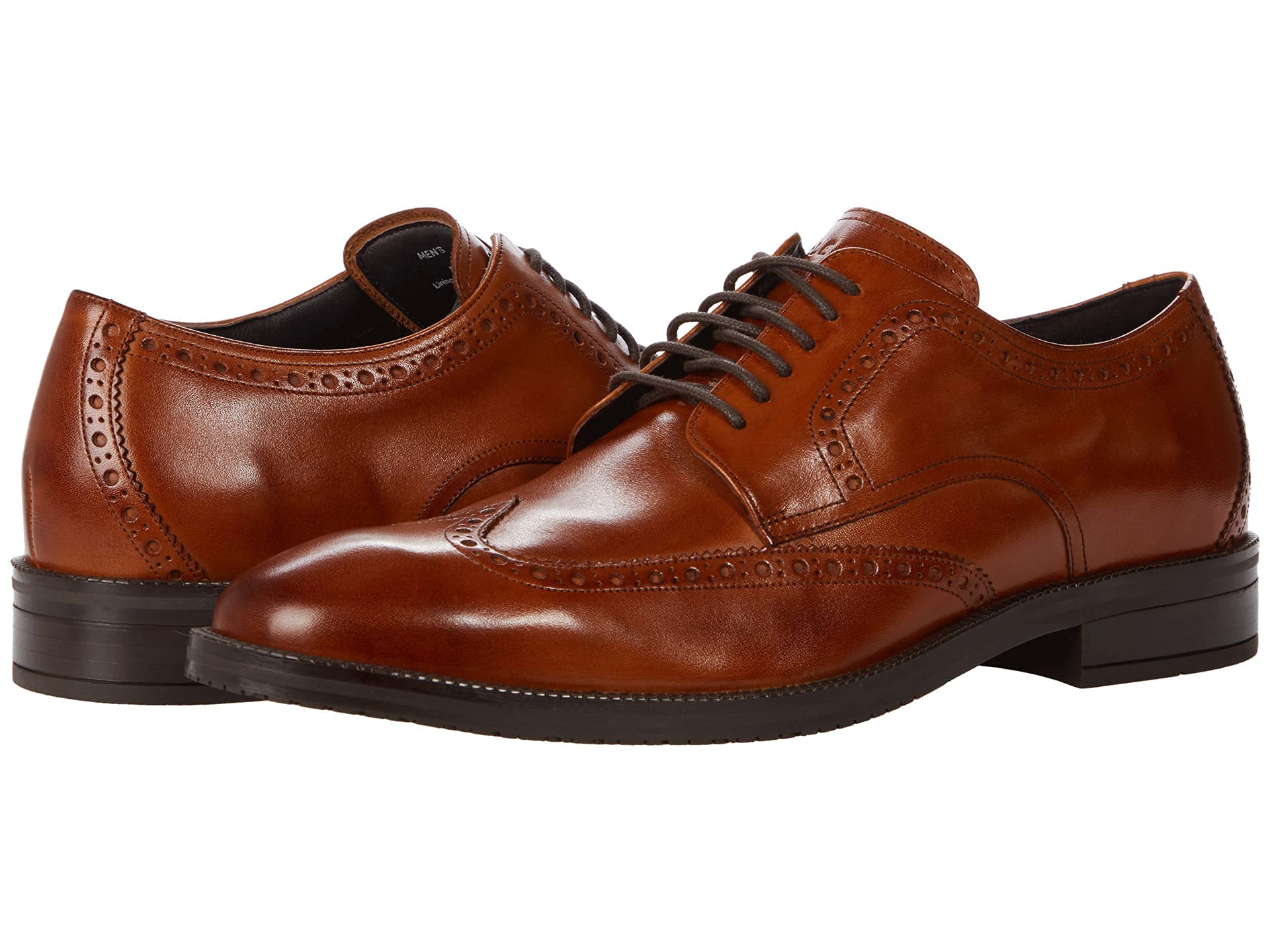Cole Haan Men's Modern Essentials Wingtip Oxford Dress Shoes - Classic Business & Formal Wear for Office, Wedding & Special Occasions