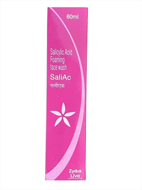 Saliac Face Wash for Acne-Prone Skin - Gentle Cleanser with Salicylic Acid | Perfect for Daily Skincare & Blemish Control