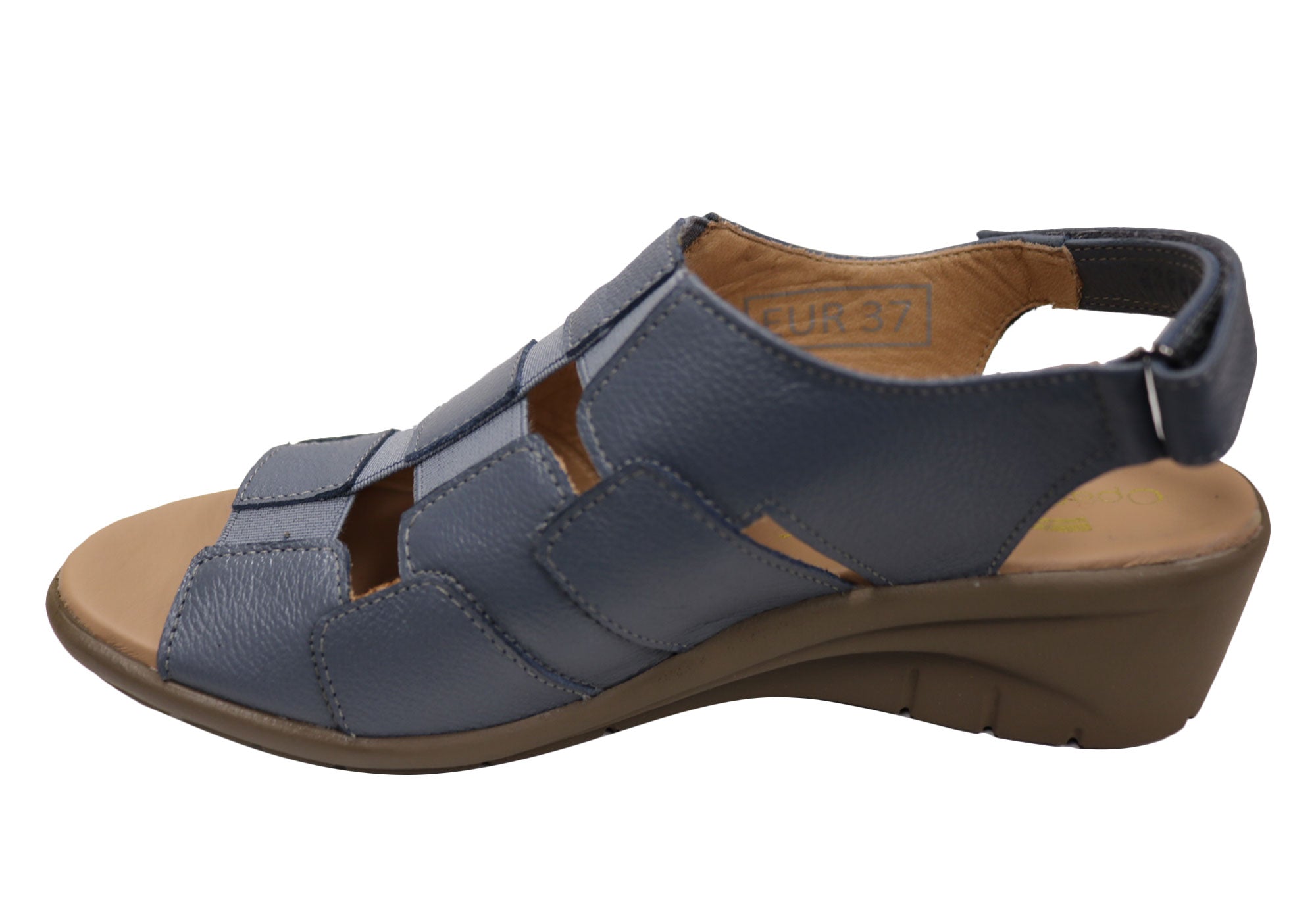 Hillary Women's Comfortable Brazilian Leather Sandals - Breathable Open Toe Casual Sandals for Summer, Beach, and Travel