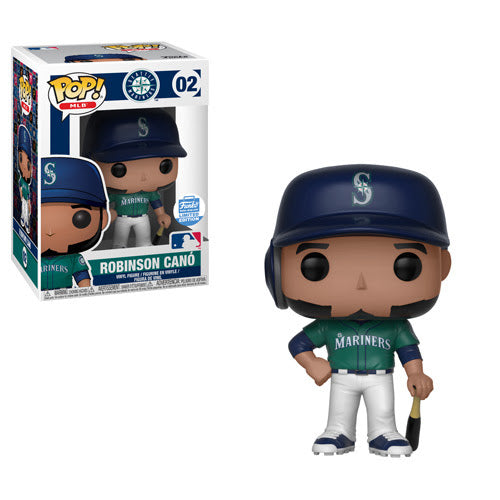 Funko MLB Seattle Mariners Robinson Cano Alternate Jersey - Officially Licensed Baseball Collectible for Fans & Sports Memorabilia Enthusiasts - Perfect for Game Day, Display Cases, and Gift Giving