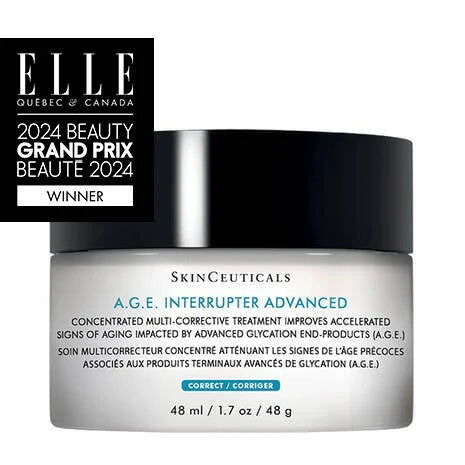 A.G.E. Interrupter Advanced - Premium Anti-Aging Serum for Face & Neck | Reduce Wrinkles & Fine Lines | Brighten Skin Tone | Perfect for Night Routine & Daily Skincare Regimen