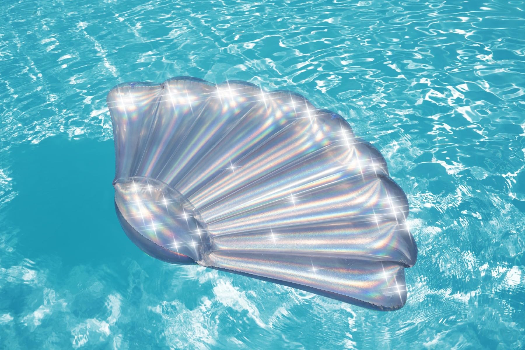 Bestway Shell Pool Float - Inflatable Lounger for Adults & Kids, Swimming Pool and Beach Toy for Summer Relaxation, Water Fun & Outdoor Activities