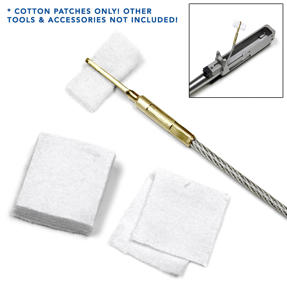 Premium Bore Cleaning Jag Set - Bronze & Mop Brushes with Patch Holder for 8-22 Thread | Gun Barrel Maintenance Kit for Rifles & Pistols | Perfect for Hunting, Shooting Range & Firearm Cleaning