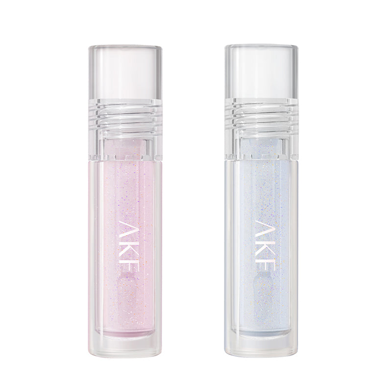AKF Crystal Bright Moisturizing Lip Oil - Hydrating Gloss for Dry Lips, Vitamin E Enriched, Non-Sticky Formula - Perfect for Daily Wear & Night Care