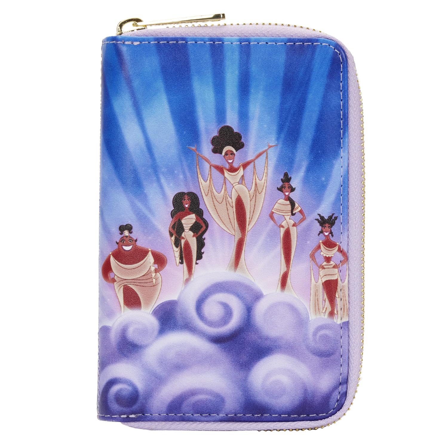 Disney Hercules Muses Clouds Zip Around Wallet - Loungefly Official Licensed - Perfect for Disney Fans, Collectors & Everyday Use