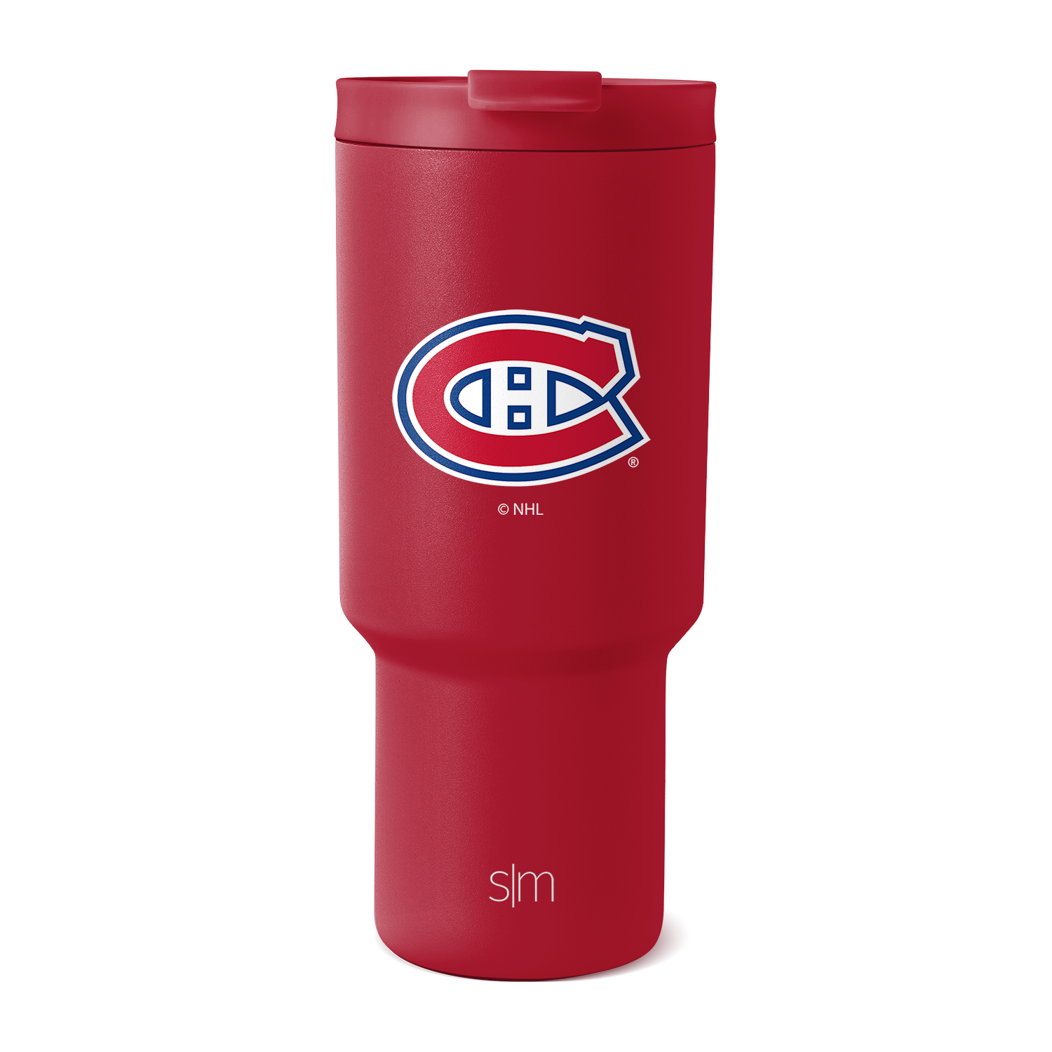 NHL Trek Tumbler 20oz Insulated Stainless Steel Water Bottle with Lid - Leakproof Travel Mug for Hockey Fans - Perfect for Game Day, Camping & Outdoor Adventures