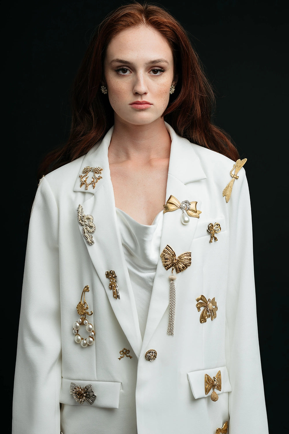 Stylish Women's Symphony Blazer - Elegant Office & Evening Wear for Professional & Formal Occasions