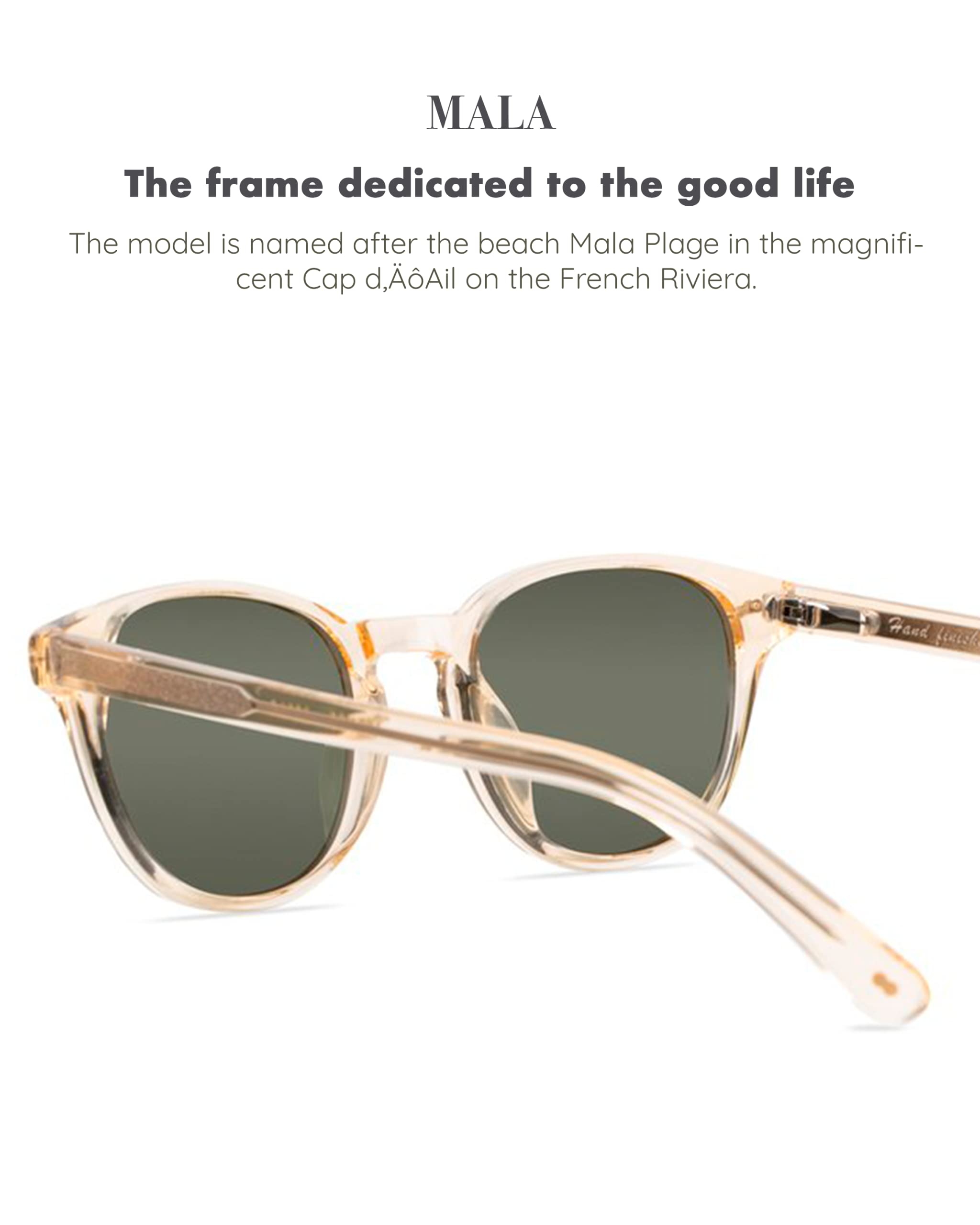 Christopher Cloos - Round Polarized Sunglasses for Men & Women | UV Protection, Trendy Unisex Shades with Case | Perfect for Driving, Beach & Outdoor Activities