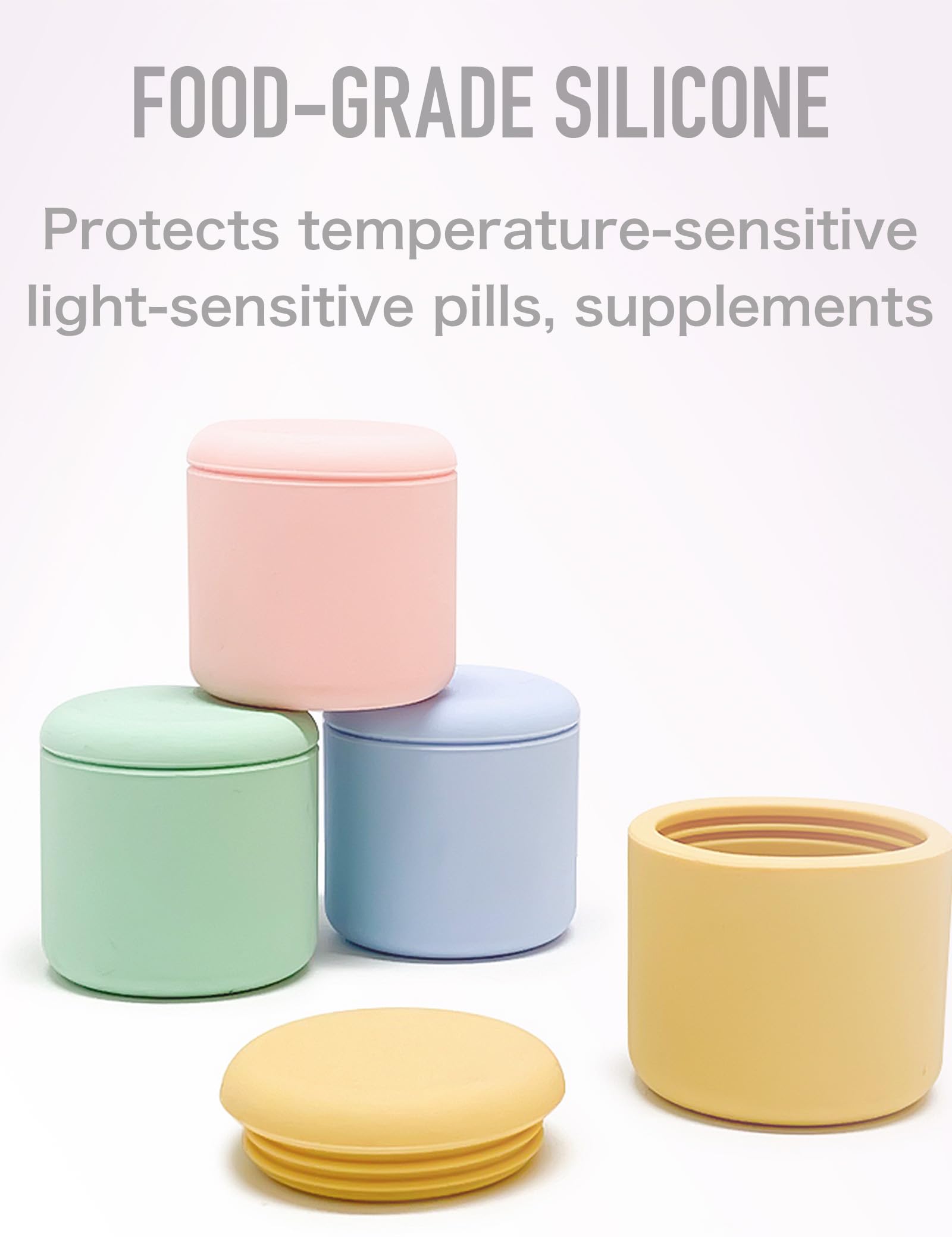 NUSO Soft Refillable Silicone Travel Kit for Skincare & Bath | Leak-Proof Travel Size Containers | Food-Grade BPA-Free Material (Healing Rose Pink) | Perfect for Airplane Carry-On, Gym Bag & Weekend Getaways