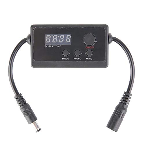 Smart LED Aquarium Light Dimmer Controller - Adjustable Fish Tank Lighting with Timer for Freshwater & Saltwater Tanks | Perfect for Coral Growth & Night Viewing