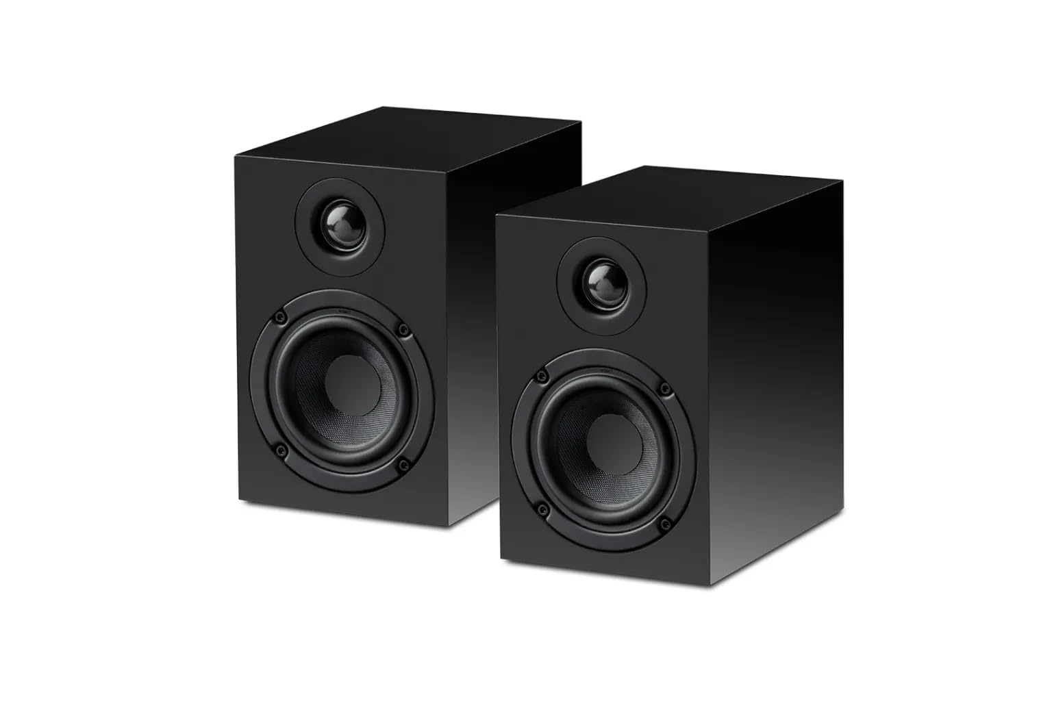 Pro-Ject Speaker Box 3 E - High Fidelity Bookshelf Speakers (Black) | Premium Audio for Home Theater, Music Listening & Studio Monitoring