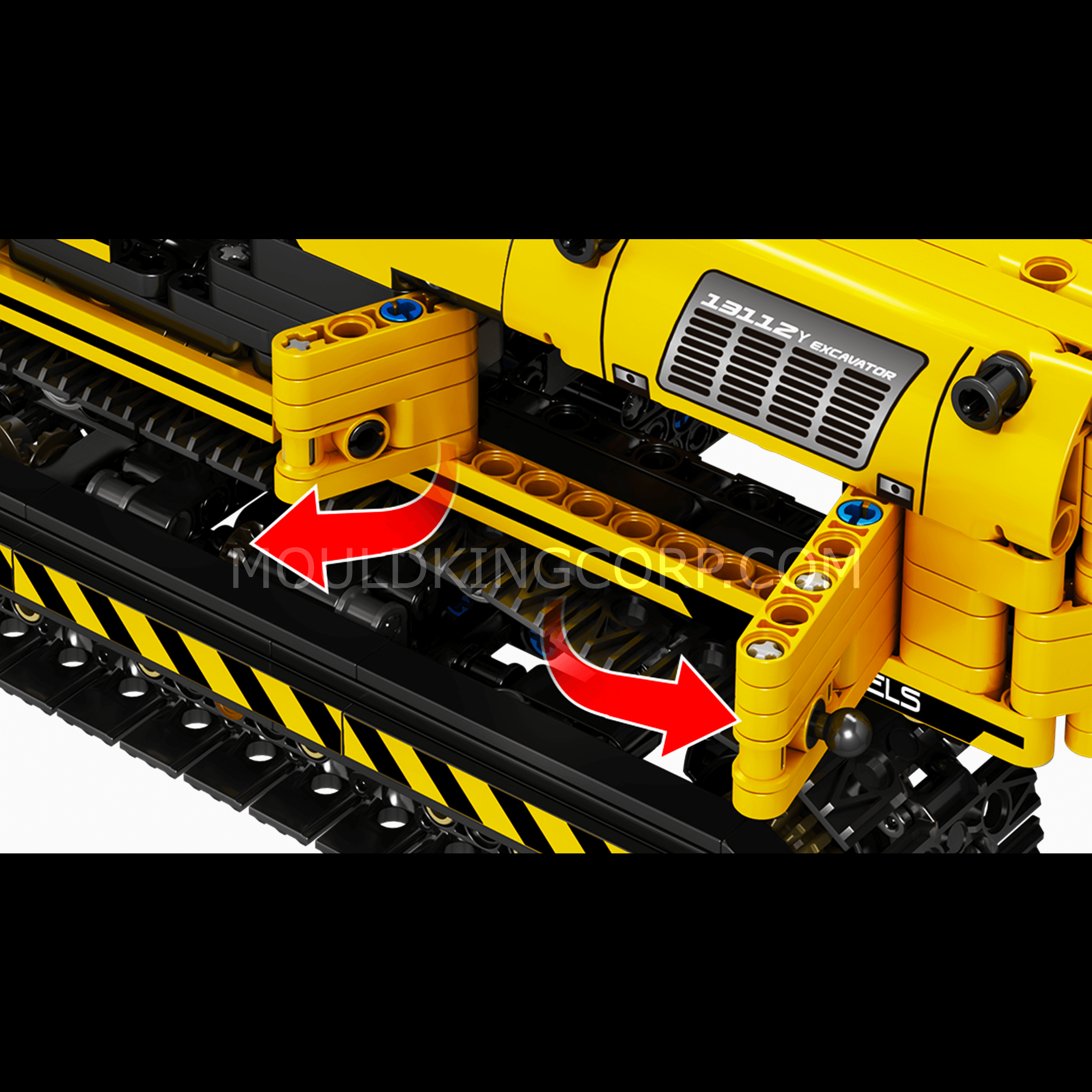 MOULD KING 17032/17033 Technic Excavator Building Kit - 1,828 Piece Construction Toy Set for Adults & Kids | STEM Educational Model, DIY Engineering Project, Birthday Gift Idea for Boys & Girls | Playtime, Classroom Learning, Collector's Display
