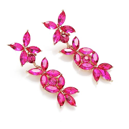 Hot Pink_Gold Tone