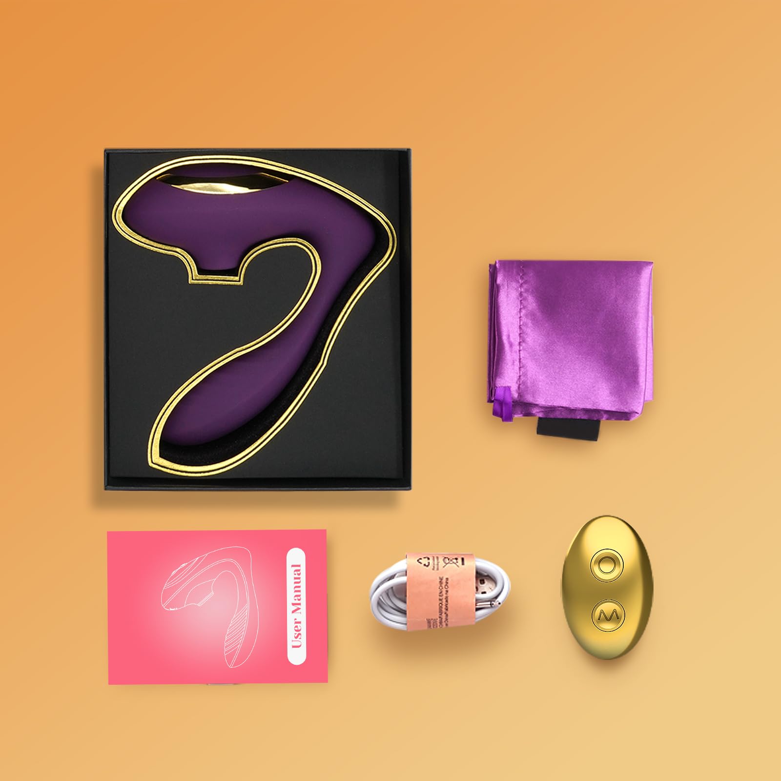 Premium Women's Sex Toys - Rechargeable Clit Sucking Vibrator with Remote Control, 10 Suction & 10 Vibration Modes - Wearable G-Spot Stimulator for Solo Play & Couples Pleasure - Perfect for Bedroom Fun, Anniversary Gifts & Spicing Up Relationships