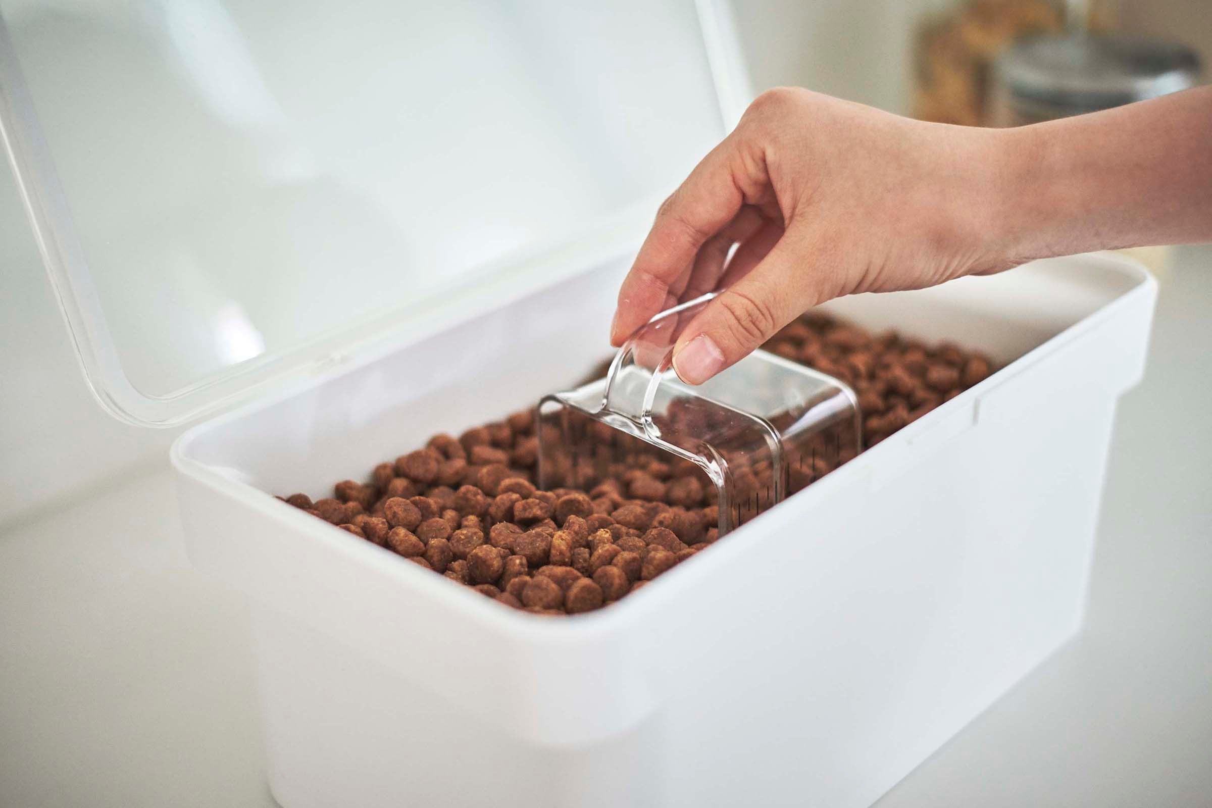 Airtight Pet Food Storage Container - 3 Sizes for Dry Dog & Cat Food - Keep Kibble Fresh - Ideal for Kitchen Pantry Organization & Pet Food Storage Solutions