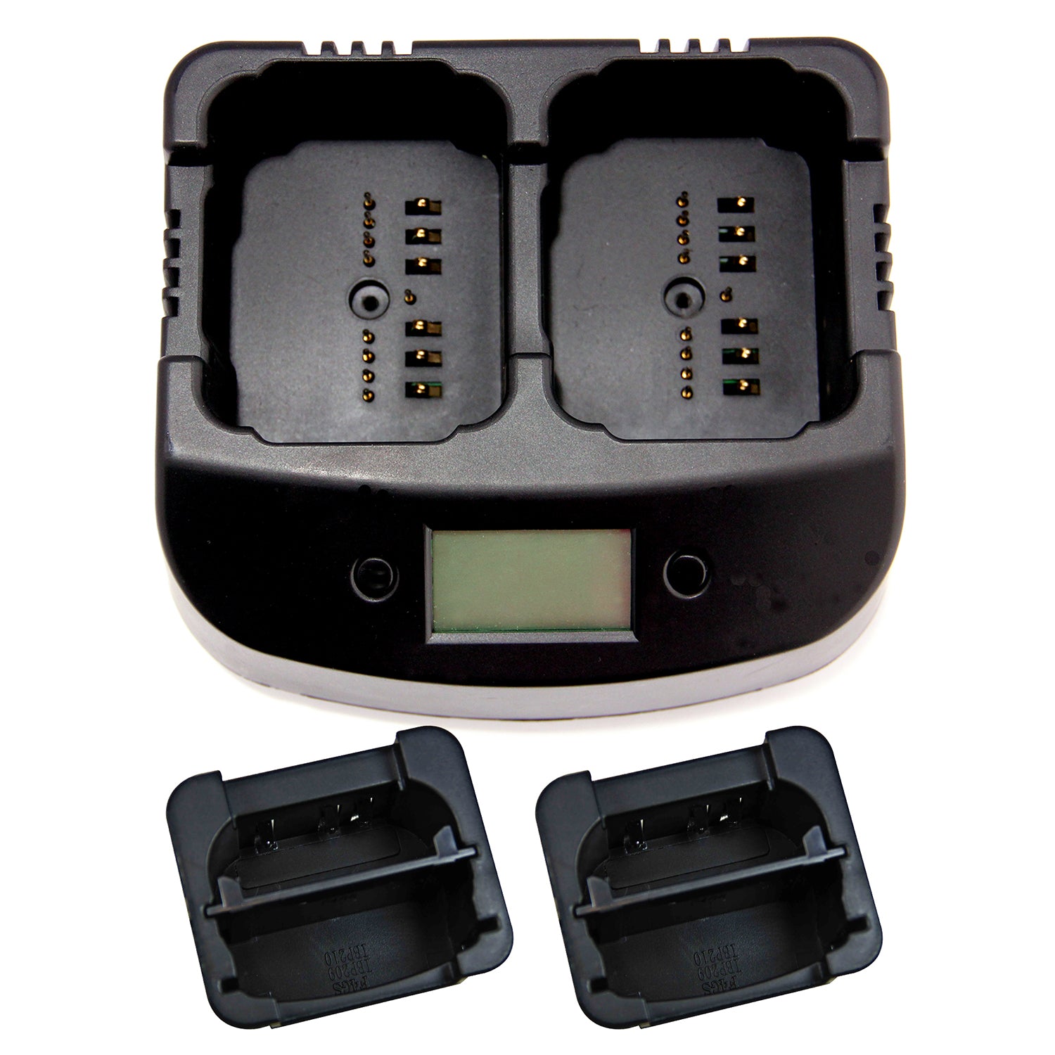 KENWOOD Two Way Radio Battery Dual Charger - Fast Charging for KENWOOD TK-2180 TK-3180 Radios - Perfect for Security, Construction & Emergency Communication