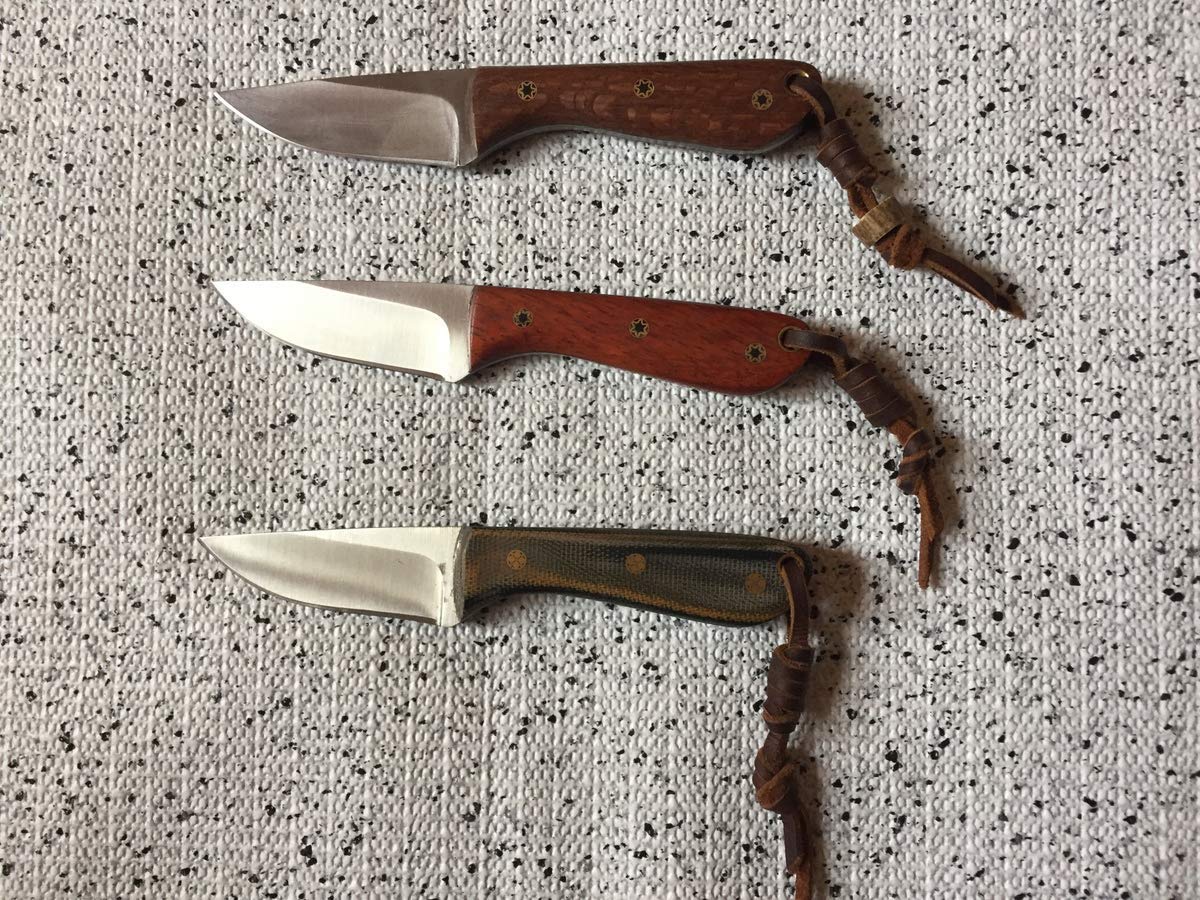 Premium High Desert Hunting Knife & EDC - Bocote Wood Handle - Outdoor Survival, Camping, Bushcraft & Everyday Carry - Tactical Fixed Blade for Hunting, Fishing & Wilderness Adventures