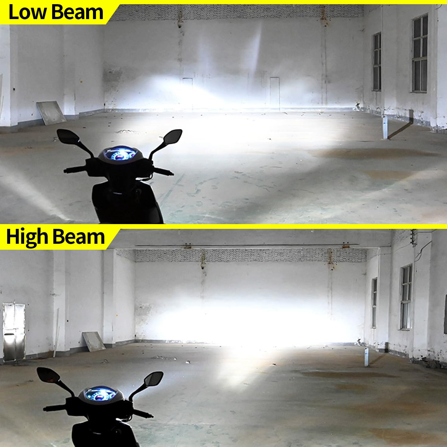 H6M Motorcycle ATV Fog Light Bulbs - 6000LM 6000K White, 400% Brighter - Compatible with Honda TRX300 TRX200 TRX250 TRX350 TRX400 TRX450 TRX700 FL350R ATC350X - Plug & Play 2-Pack - Perfect for Off-Roading, Night Riding & Trail Adventures