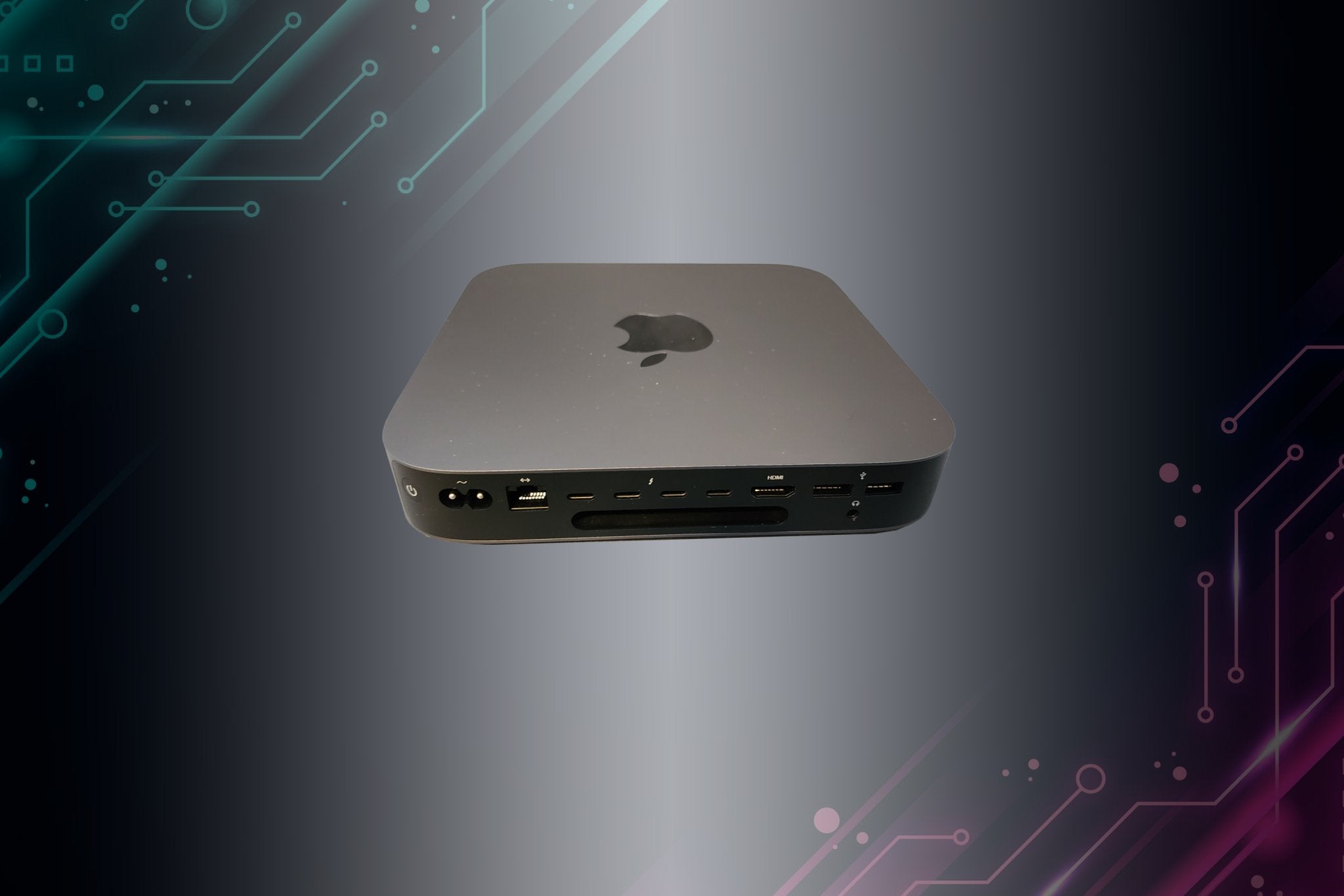 Refurbished Apple Mac Mini A1993 (2018) - Intel Core i5, 8GB RAM, 256GB SSD, Space Gray - Grade A Certified | Perfect for Home Office, Graphic Design & Video Editing