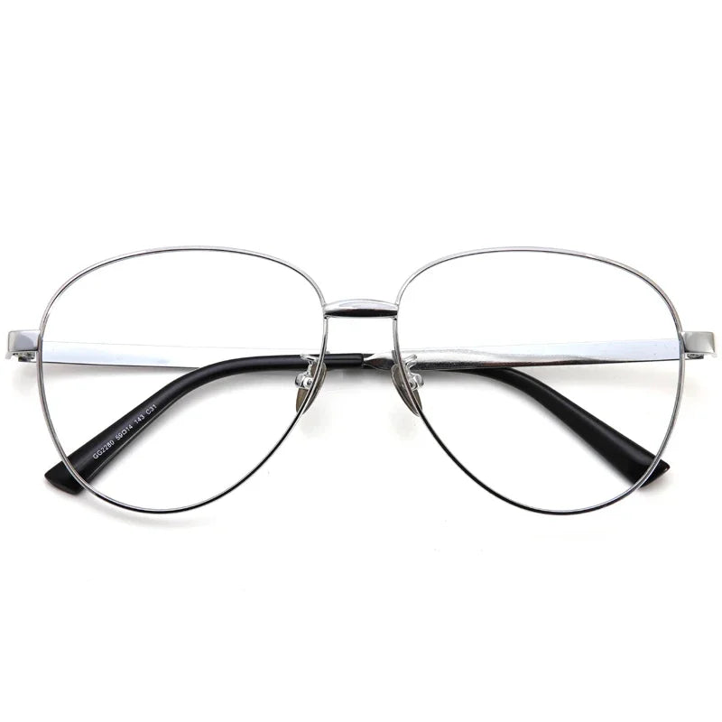 Aror Unisex Full Rim Oval Titanium Eyeglasses Frame 42280 - Lightweight & Durable for Work, Reading & Fashion