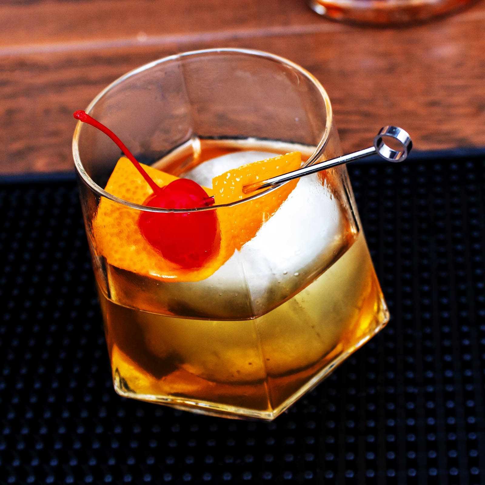 BarConic® Diamond Shape Rocks Glass - 10 oz Whiskey Glass Set (4, 6, 8, 12 Pack Options) - Elegant Cocktail Glasses for Scotch, Bourbon, Old Fashioned & Home Bar Decor
