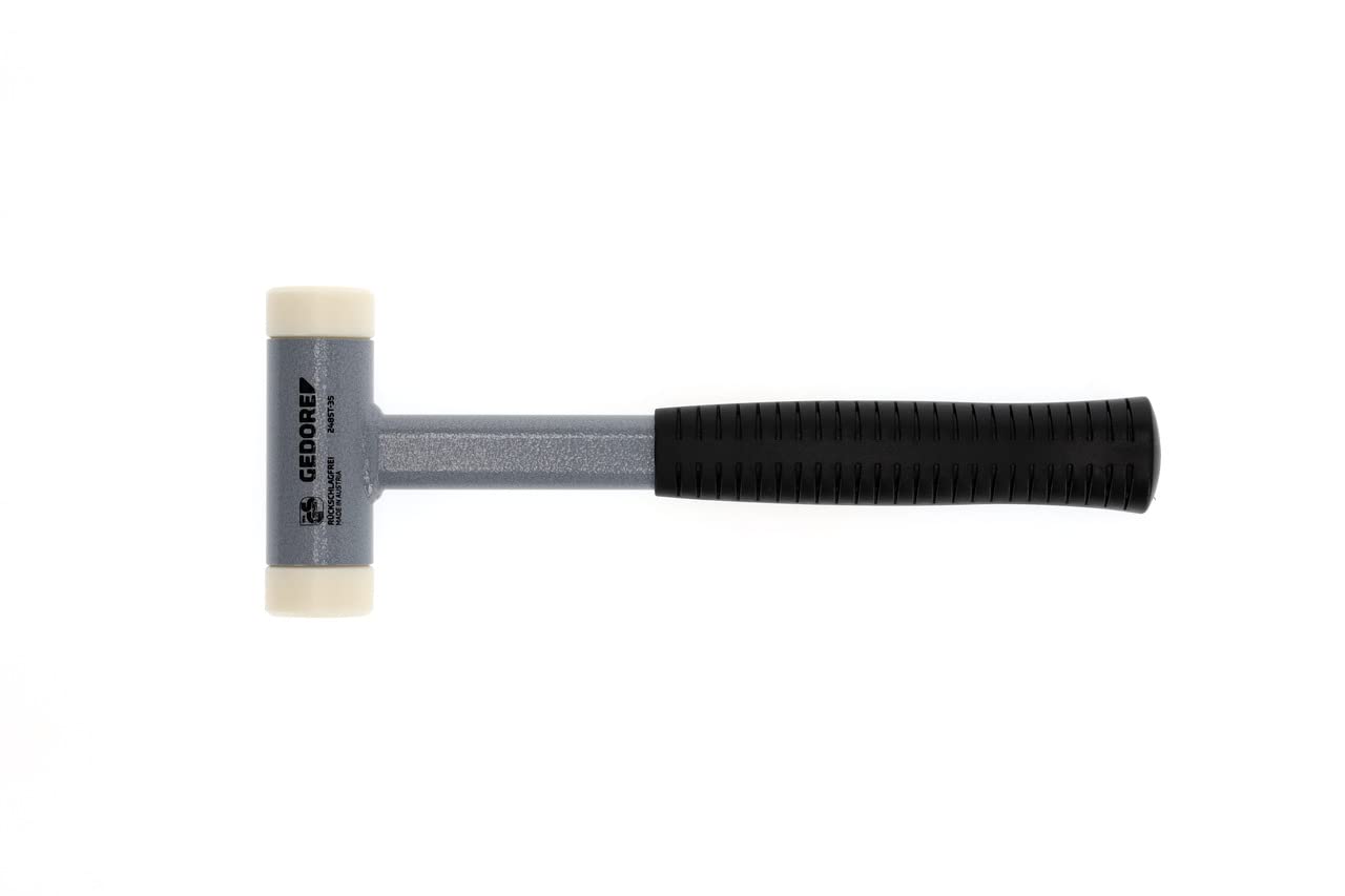 GEDORE 248 ST-35 35mm Recoilless Hammer - Professional Anti-Vibration Shock Absorbing Tool for Construction, Demolition & Metalwork