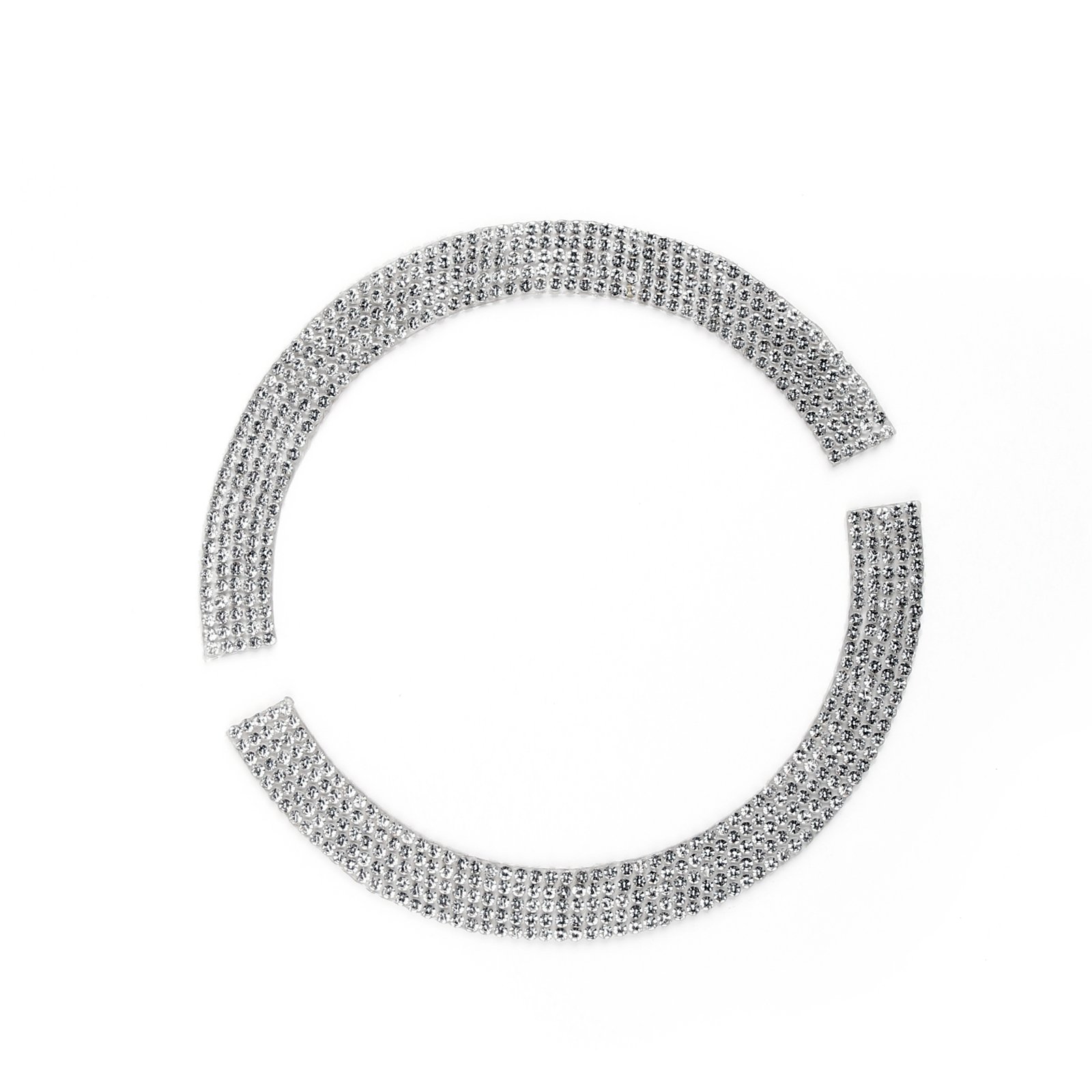 Mad Hornets Rhinestone Bling Steering Wheel Decor Ring for Mini Cooper R55 R56 R60 - Sparkling Silver Steering Wheel Cover for Car Interior Accessories | Perfect for Car Shows, Parties & Luxury Vehicle Customization