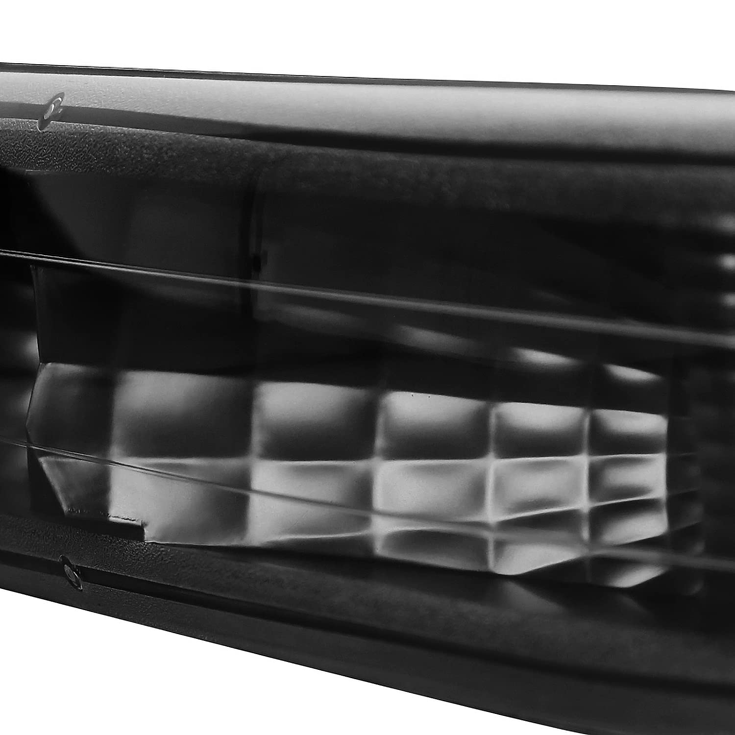 Spec-D Tuning Black Headlights & Bumper Lights with Smoke Fog Lights - Compatible with 2000-2006 Chevy Silverado (Left & Right Pair) - Upgrade Your Truck's Style & Night Visibility for Off-Roading & Daily Driving