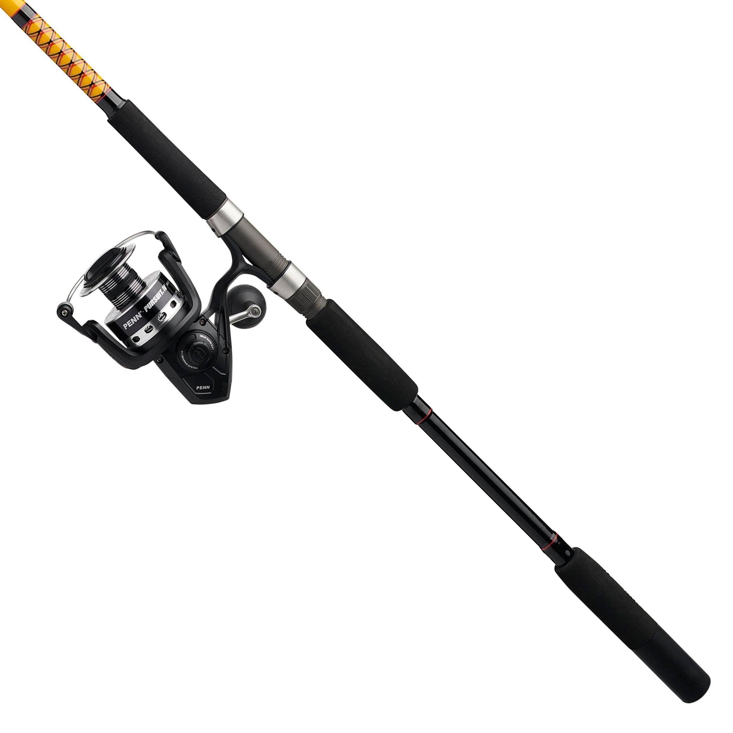 Ugly Stik Bigwater Fishing Rod & Penn Pursuit IV Spinning Reel Combo - Saltwater & Freshwater Fishing Gear for Offshore, Pier & Shoreline Anglers