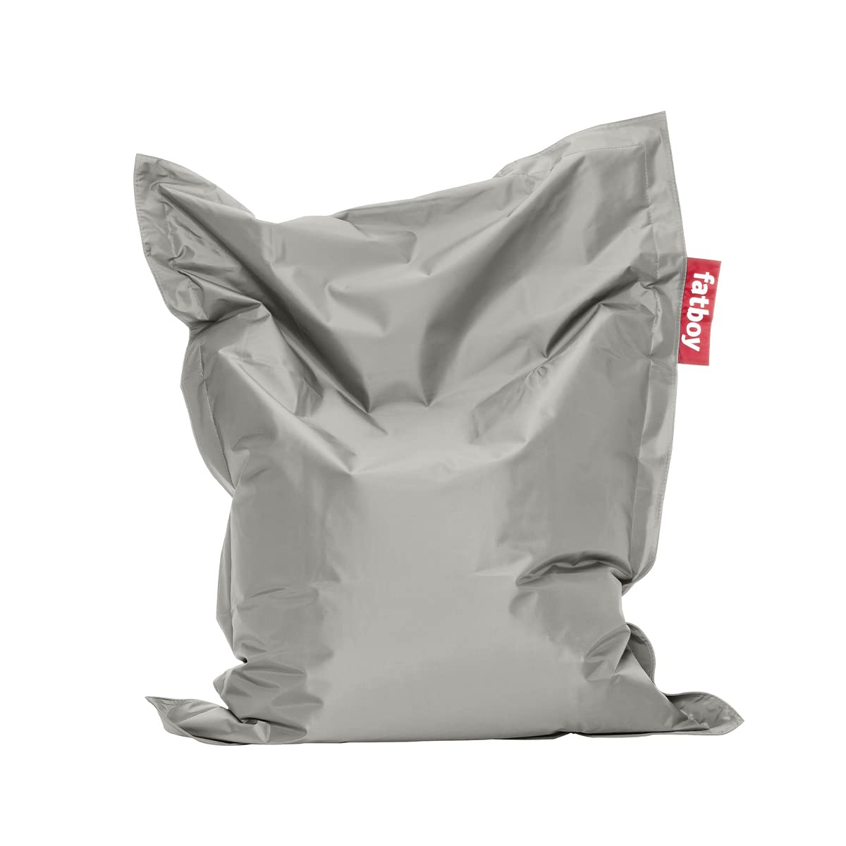 Fatboy Junior Kids Bean Bag Chair - Silver | Comfortable & Durable Bean Bag for Kids' Room, Playroom, or Nursery | Perfect for Reading, Gaming & Relaxing