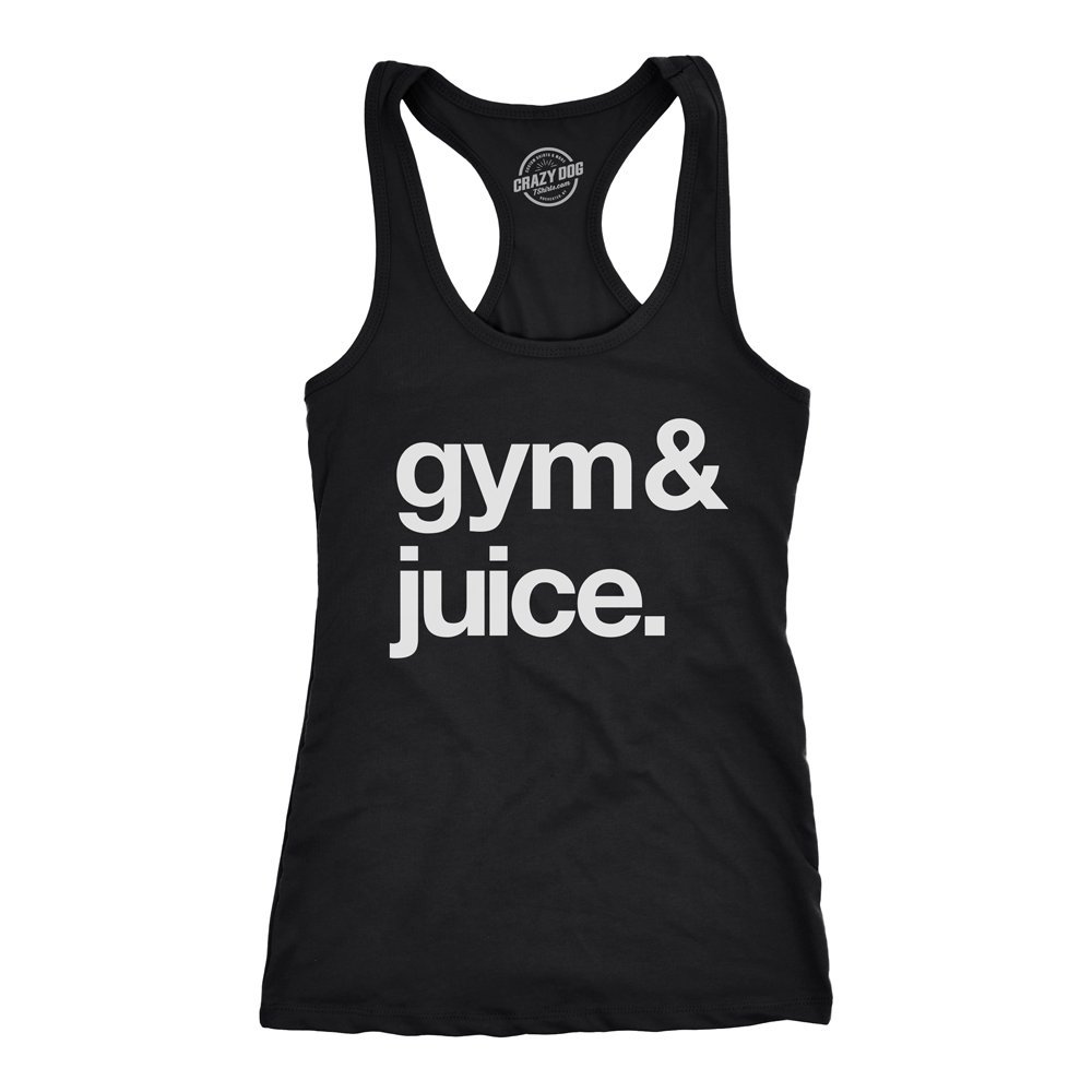 Funny Sarcastic Women's Gym Tank Top - Workout & Juice Fitness Shirt with Rap Lyrics - Perfect for Gym, Running, Yoga & Casual Wear