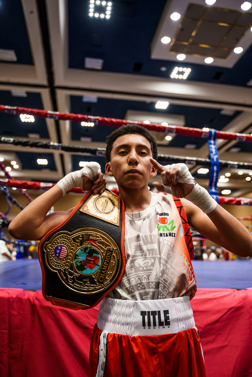TITLE Boxing World Championship Belt - Authentic Boxing Title for Champions | Perfect for Boxing Awards, Tournaments & Sports Decor