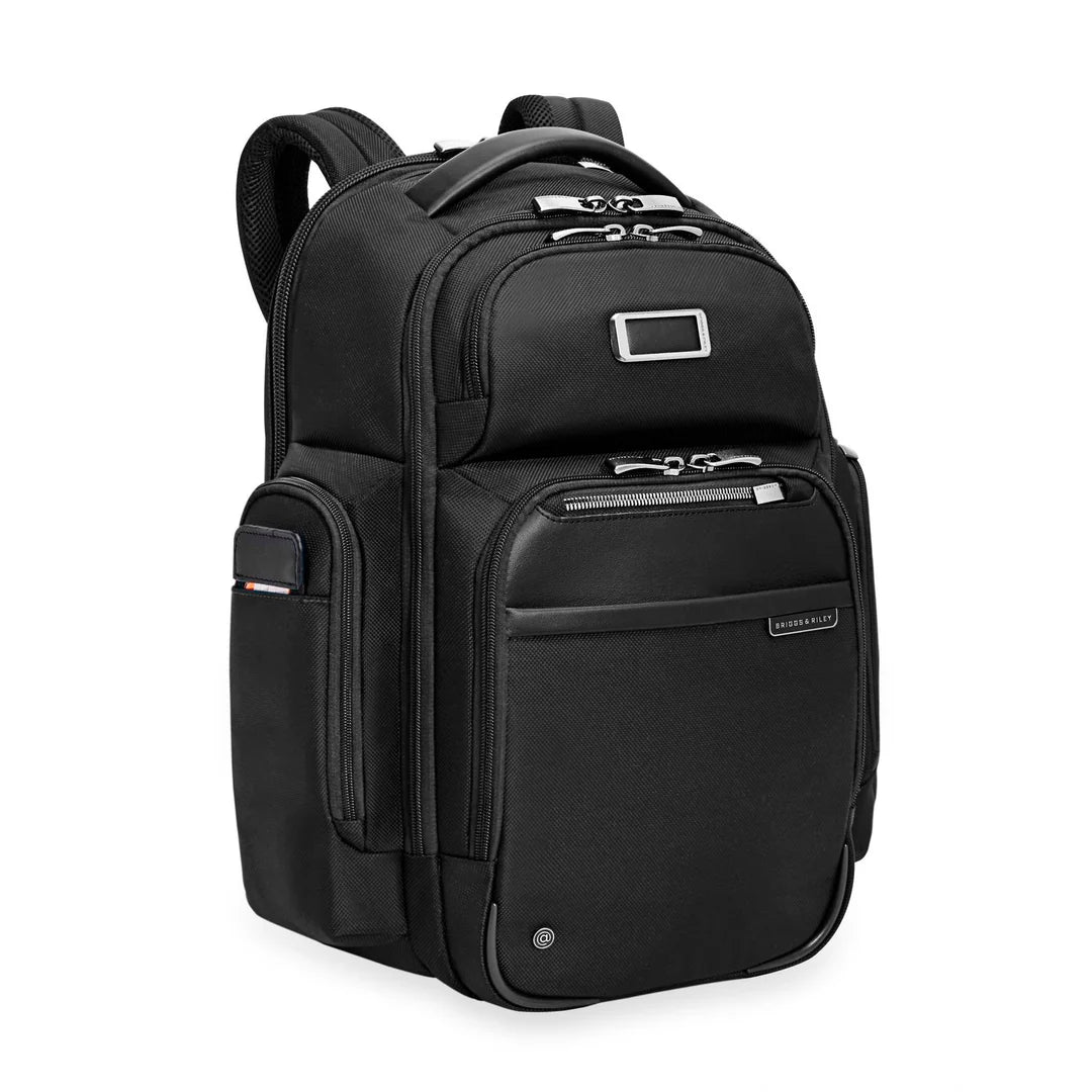 Briggs & Riley @Work Large Cargo Backpack - Durable Laptop Backpack for Business Travel & Commuting - Spacious Work Bag with Multiple Pockets for Professionals & Students