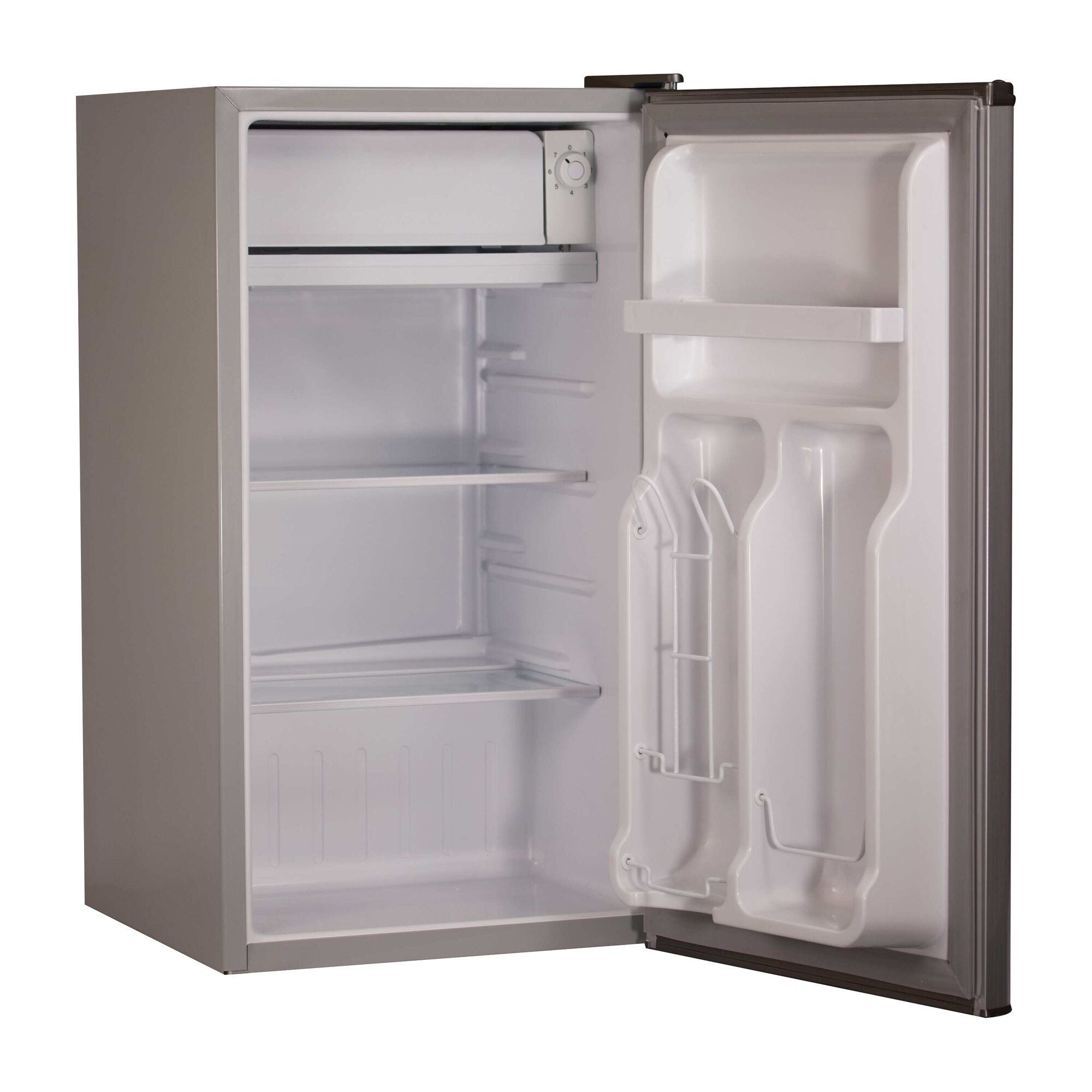 3.2 Cu. Ft. Energy Star Certified Mini Fridge with Freezer - Compact VCM Refrigerator for Dorm, Office, Bedroom or Apartment - Energy Efficient & Space Saving Design