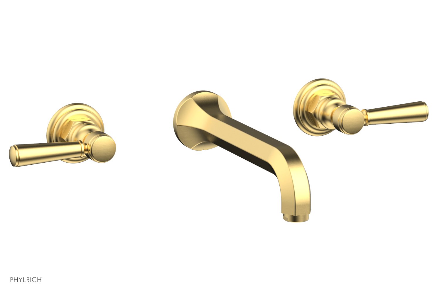 HEX Traditional Wall Mounted Lavatory Sink Set 500 12 - Perfect for Bathroom, Powder Room & Guest Bathroom Renovation