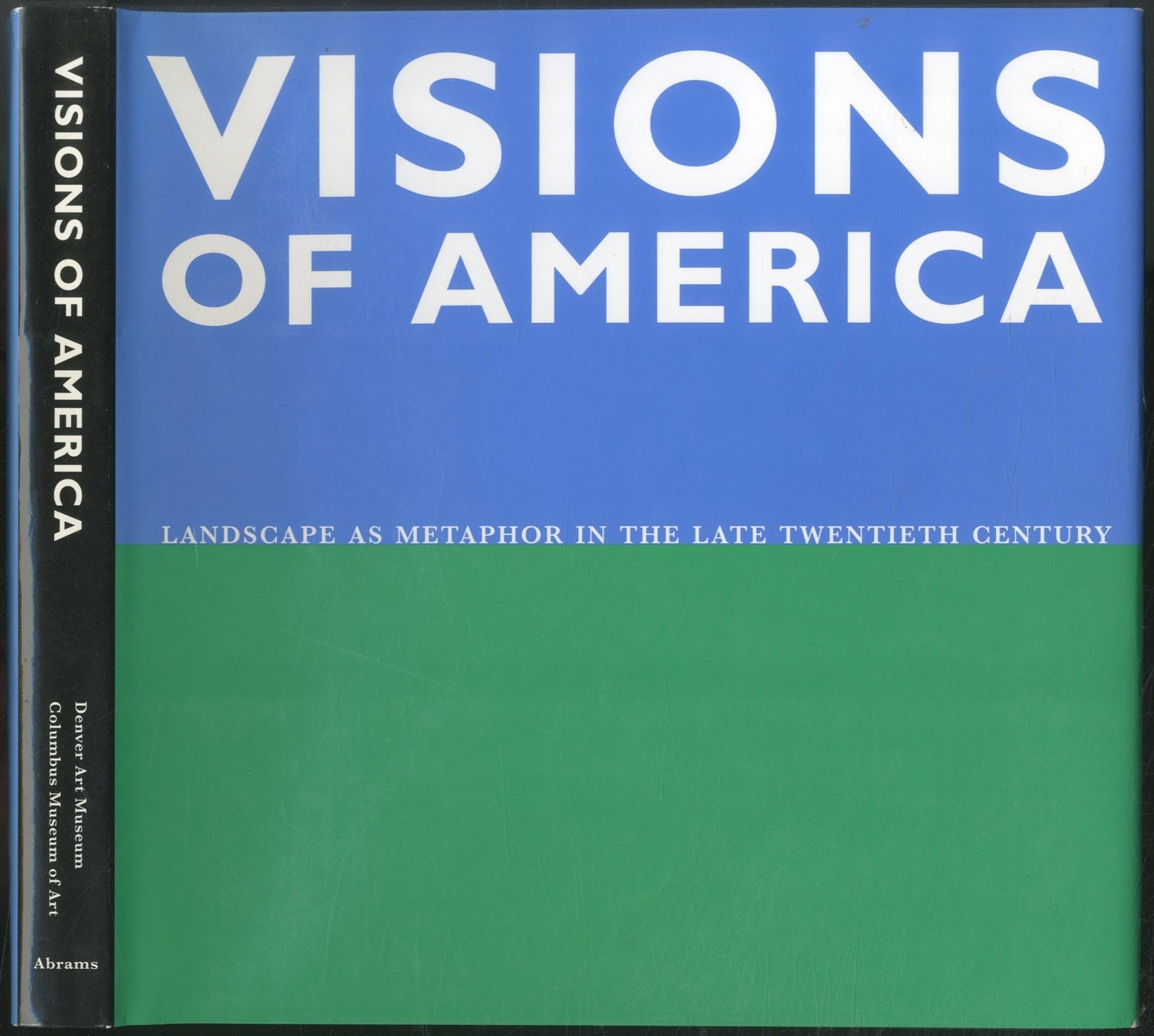 Visions of America: Landscape As Metaphor in the Late 20th Century - American Art Book for Home Decor & Gift Ideas
