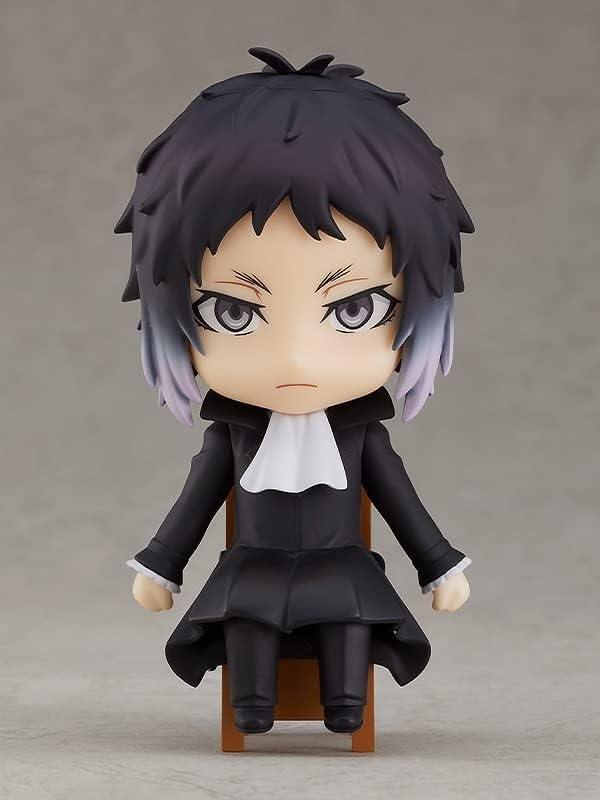 Bungo Stray Dogs Ryunosuke Akutagawa Nendoroid Figure - Anime Collectible Action Figure with Swacchao Feature | Perfect for Anime Fans, Display & Gift Giving