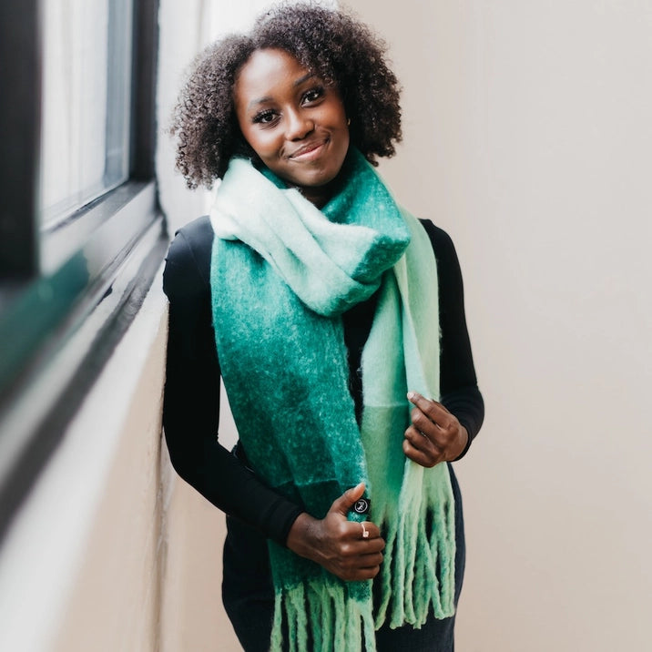 Easy Like Monday Morning Scarf - Soft & Stylish Women's Fashion Accessory for Work, Travel and Everyday Wear