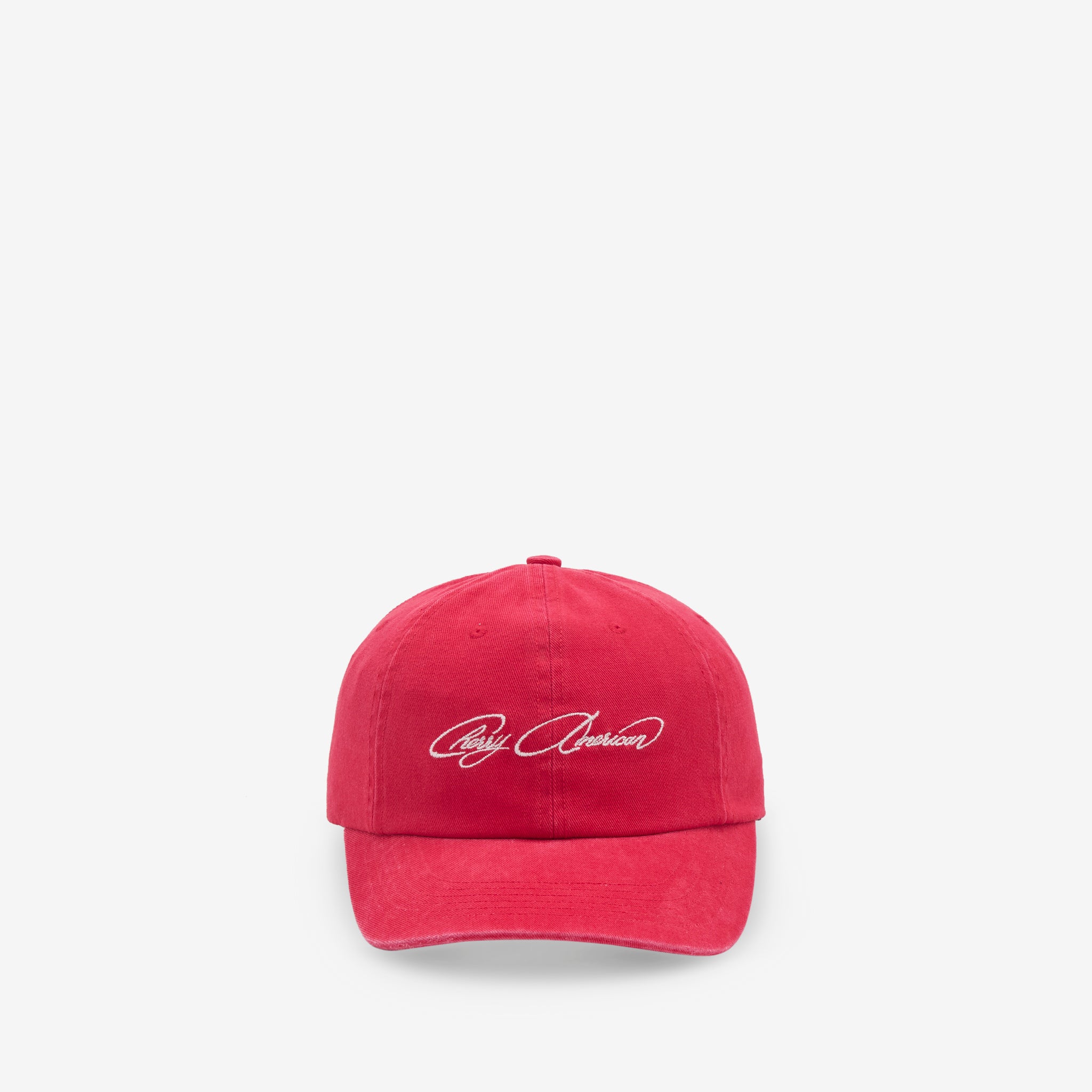 Cherry Red American Unstructured Hat - Casual & Stylish Baseball Cap for Men & Women - Perfect for Outdoor Activities, Sports, and Everyday Wear