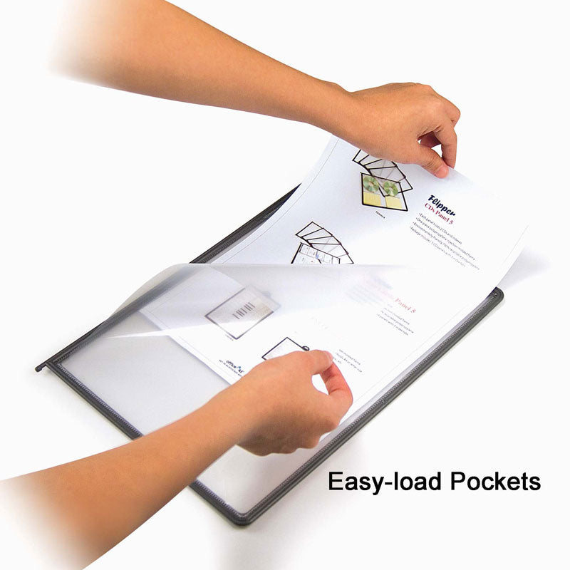 ReachFile™ 10 Pocket Arm Reference Organizer - Medical Chart Holder for Nurses & Doctors - Perfect for Hospital, Clinic & Healthcare Documentation