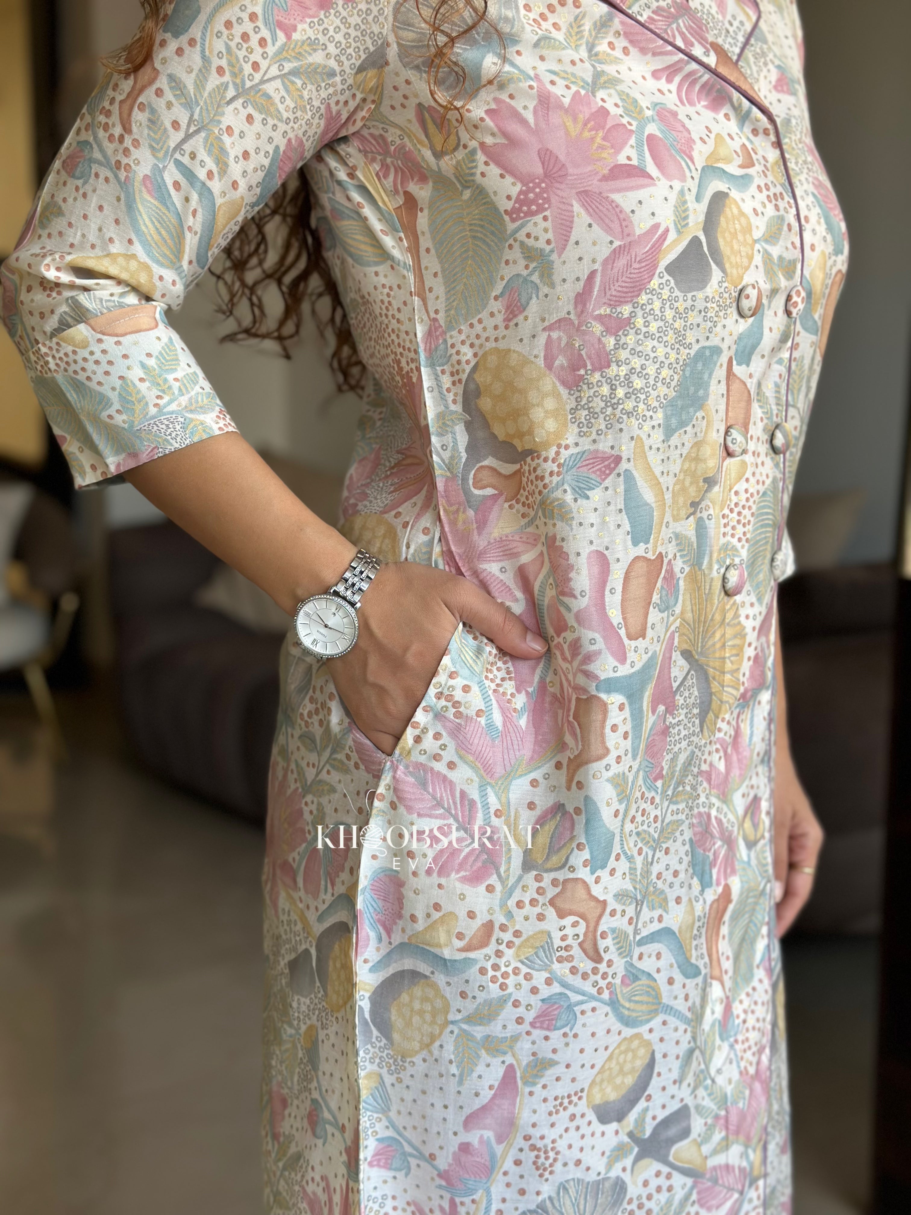 Stylish Purple Kurta Set for Women - Comfortable & Trendy Casual Outfit - Perfect for Festivals, Parties & Everyday Wear