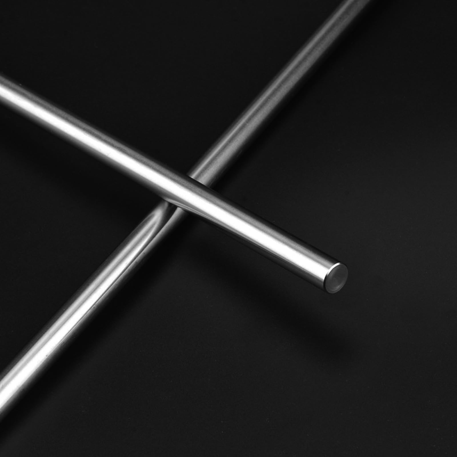 2Pcs 12mm x 530mm Hardened Chrome Linear Rail Rod Shaft - Precision Linear Motion Guide for 3D Printers, CNC Machines & DIY Projects - Smooth & Durable Motion Control Solution