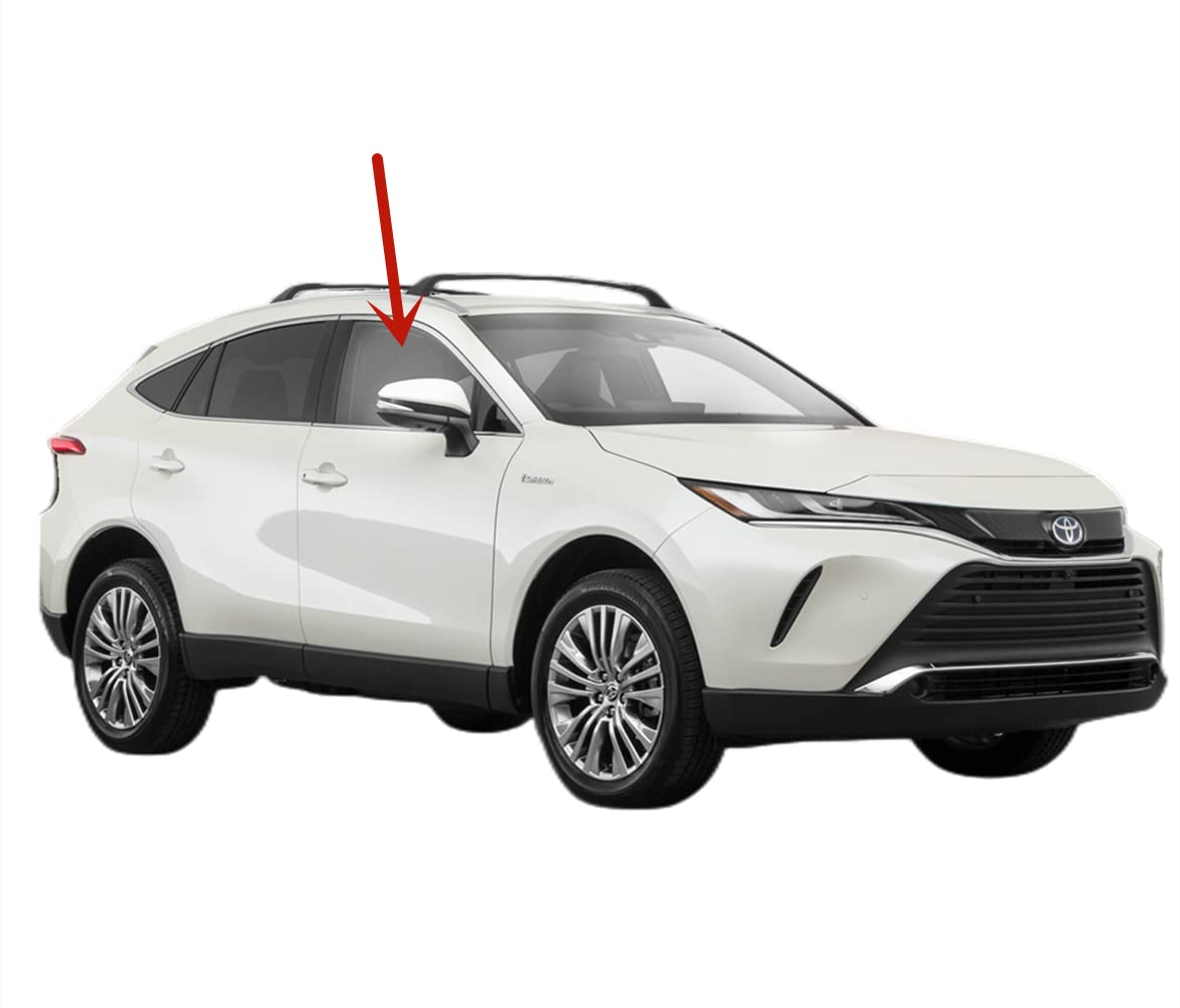 Replacement Passenger Side Front Door Window Glass for Toyota Venza 2021-2024 | OEM Fit & Quality | Perfect for Accident Repairs & Window Replacement